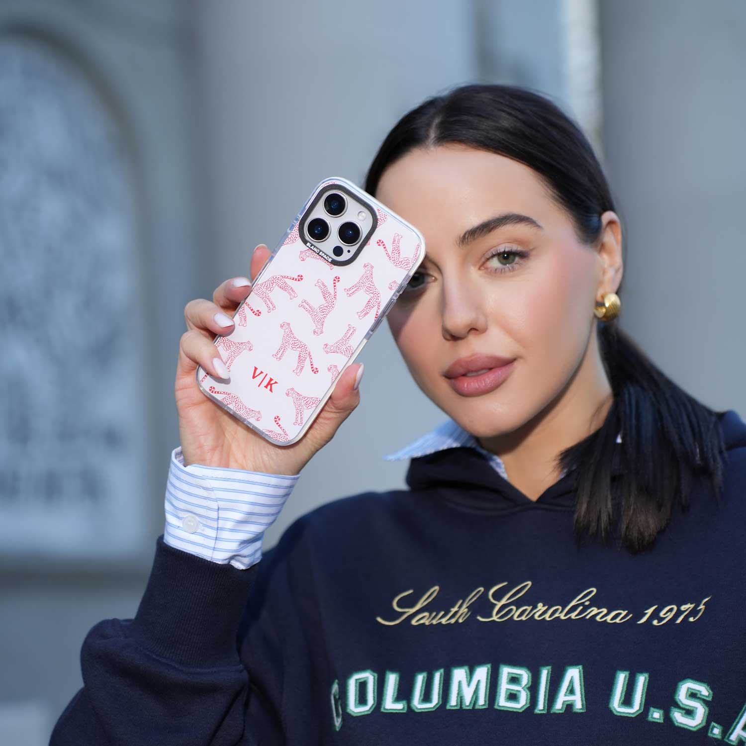 Personalised Red & Pink Cheetah