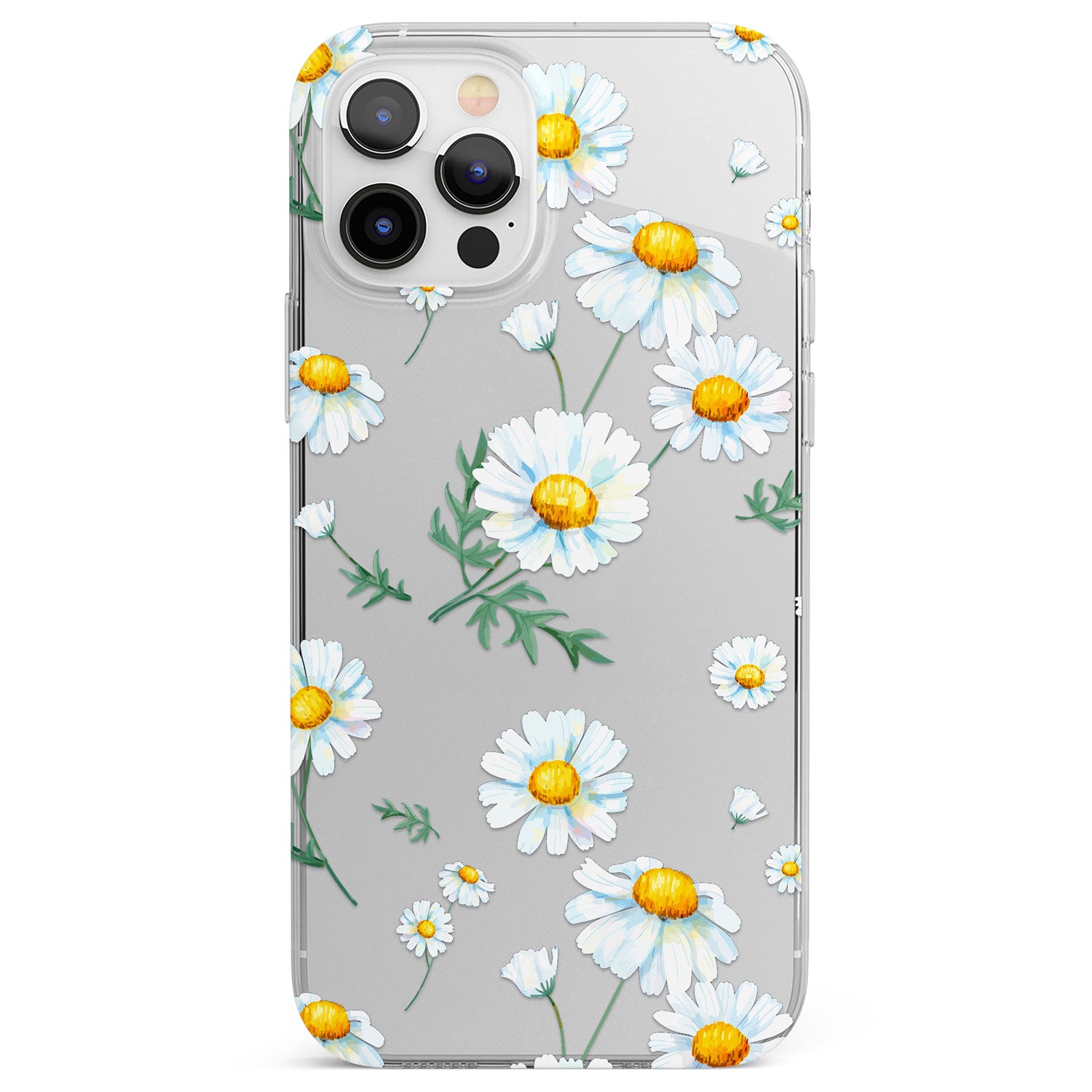 Vintage Painted Daisies Phone Case for iPhone 12 Pro