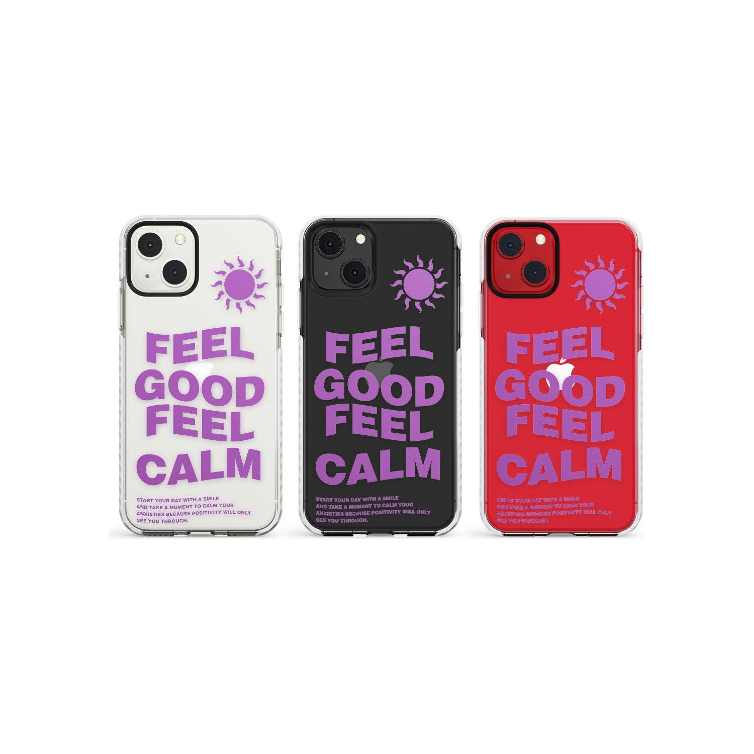 Feel Good Feel Calm (Green)Phone Case for iPhone 13 Mini