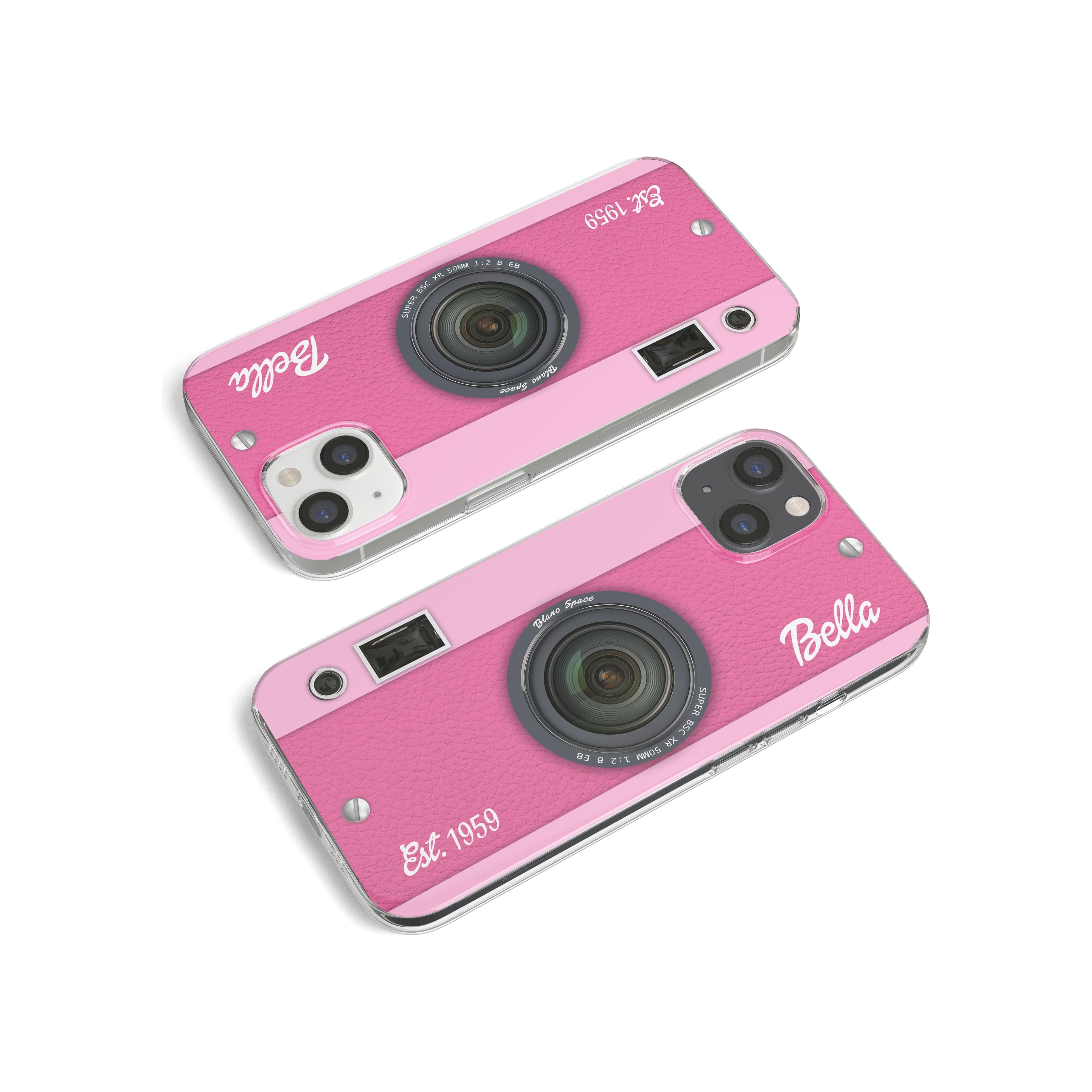 Personalised Pink Dream CameraPhone Case for iPhone 13 Mini