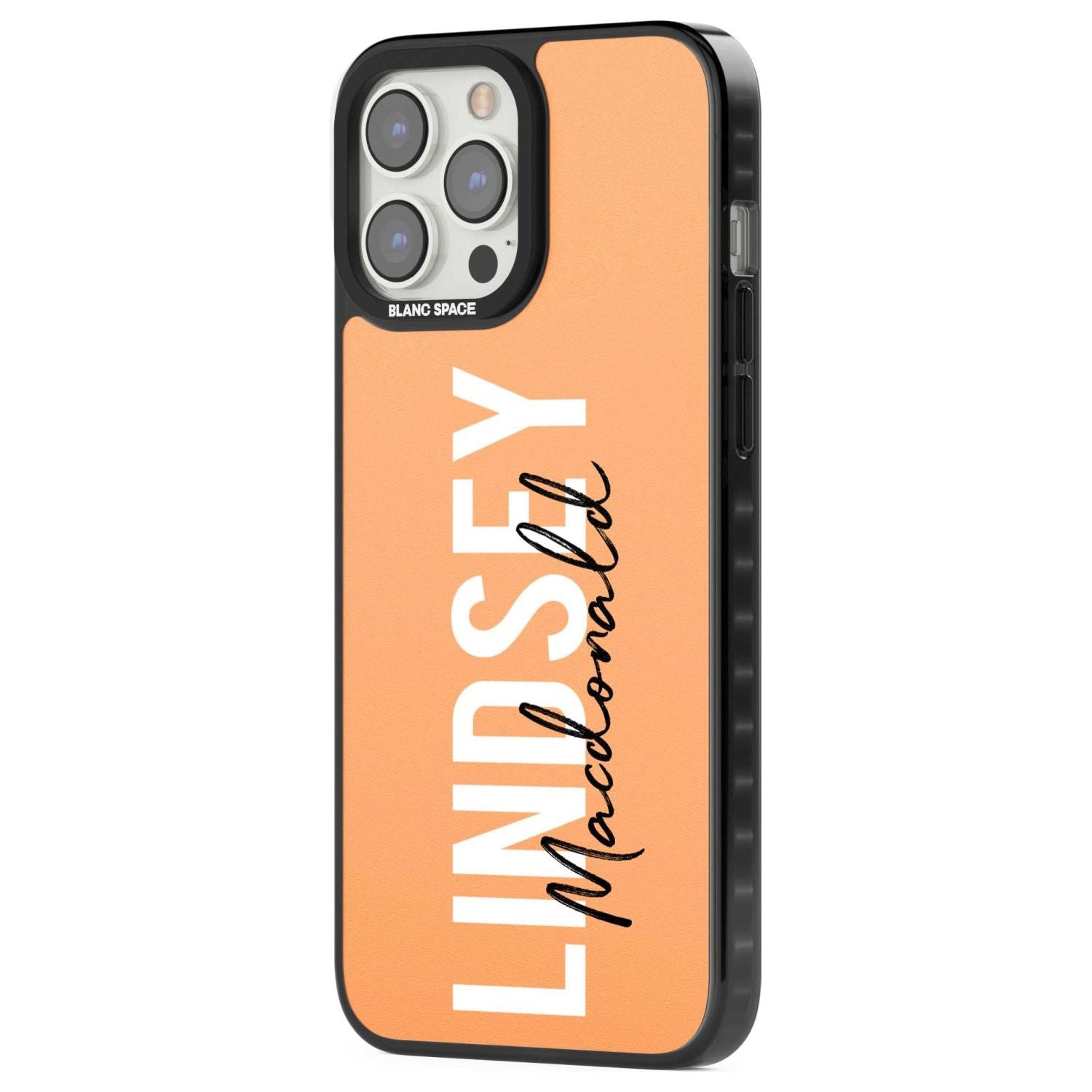 Personalised Bold Name: Peach Custom Phone Case iPhone 15 Pro Max / Black Impact Case,iPhone 15 Plus / Black Impact Case,iPhone 15 Pro / Black Impact Case,iPhone 15 / Black Impact Case,iPhone 15 Pro Max / Impact Case,iPhone 15 Plus / Impact Case,iPhone 15 Pro / Impact Case,iPhone 15 / Impact Case,iPhone 15 Pro Max / Magsafe Black Impact Case,iPhone 15 Plus / Magsafe Black Impact Case,iPhone 15 Pro / Magsafe Black Impact Case,iPhone 15 / Magsafe Black Impact Case,iPhone 14 Pro Max / Black Impact Case,iPhone