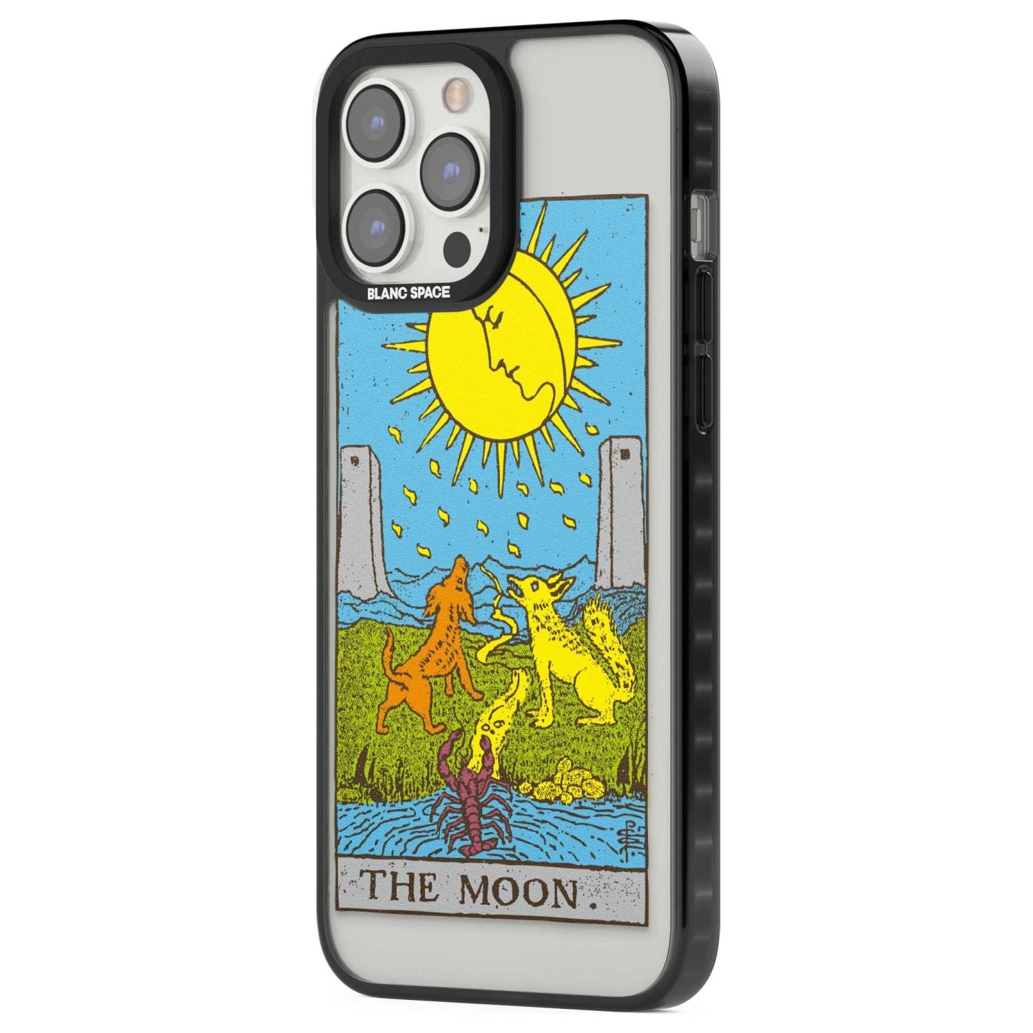 Personalised The Moon Tarot Card - Colour Custom Phone Case iPhone 15 Pro Max / Black Impact Case,iPhone 15 Plus / Black Impact Case,iPhone 15 Pro / Black Impact Case,iPhone 15 / Black Impact Case,iPhone 15 Pro Max / Impact Case,iPhone 15 Plus / Impact Case,iPhone 15 Pro / Impact Case,iPhone 15 / Impact Case,iPhone 15 Pro Max / Magsafe Black Impact Case,iPhone 15 Plus / Magsafe Black Impact Case,iPhone 15 Pro / Magsafe Black Impact Case,iPhone 15 / Magsafe Black Impact Case,iPhone 14 Pro Max / Black Impact