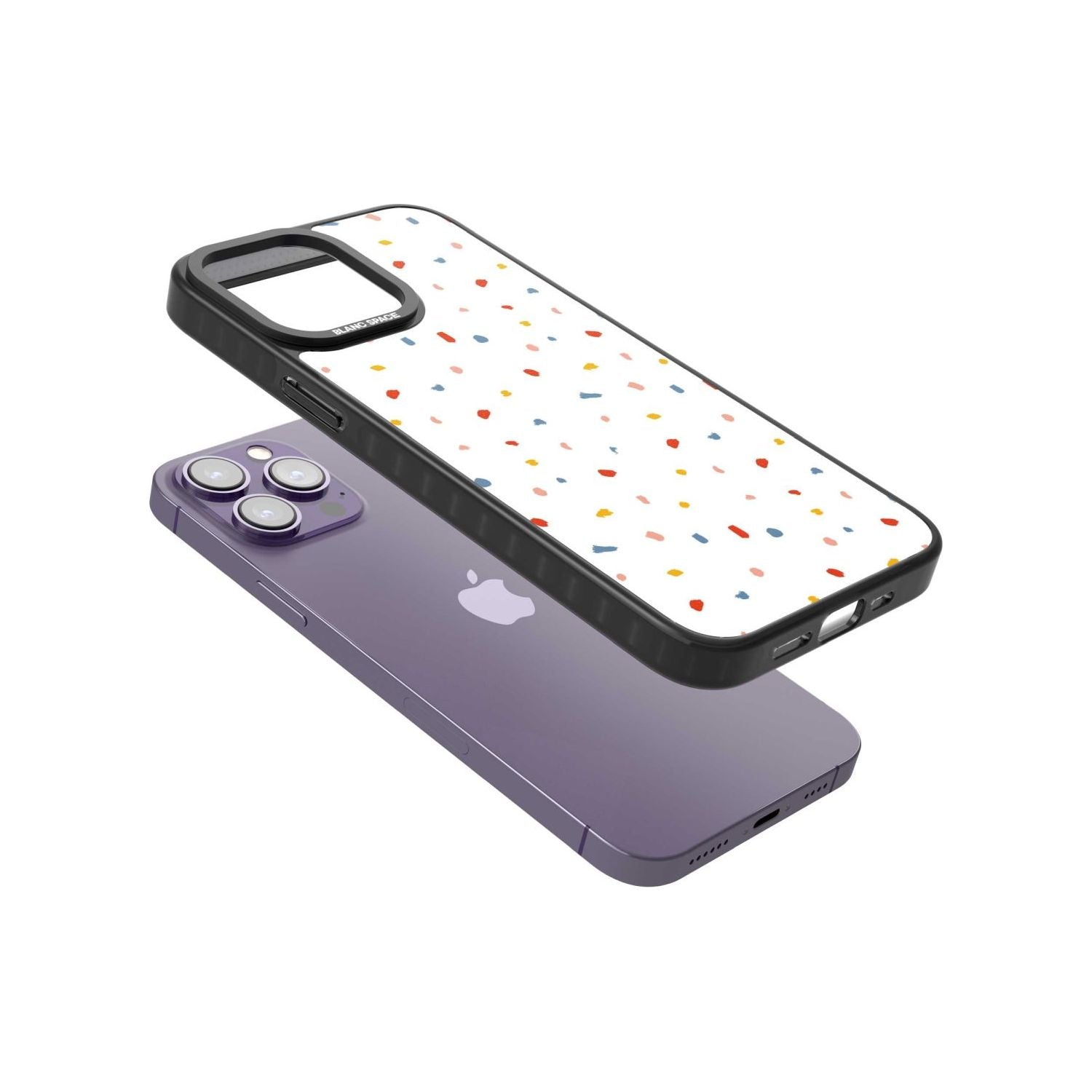 Confetti Print on Solid White Phone Case iPhone 15 Pro Max / Black Impact Case,iPhone 15 Plus / Black Impact Case,iPhone 15 Pro / Black Impact Case,iPhone 15 / Black Impact Case,iPhone 15 Pro Max / Impact Case,iPhone 15 Plus / Impact Case,iPhone 15 Pro / Impact Case,iPhone 15 / Impact Case,iPhone 15 Pro Max / Magsafe Black Impact Case,iPhone 15 Plus / Magsafe Black Impact Case,iPhone 15 Pro / Magsafe Black Impact Case,iPhone 15 / Magsafe Black Impact Case,iPhone 14 Pro Max / Black Impact Case,iPhone 14 Plus