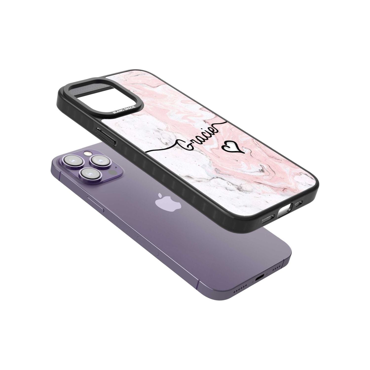 Personalised Pink Marble