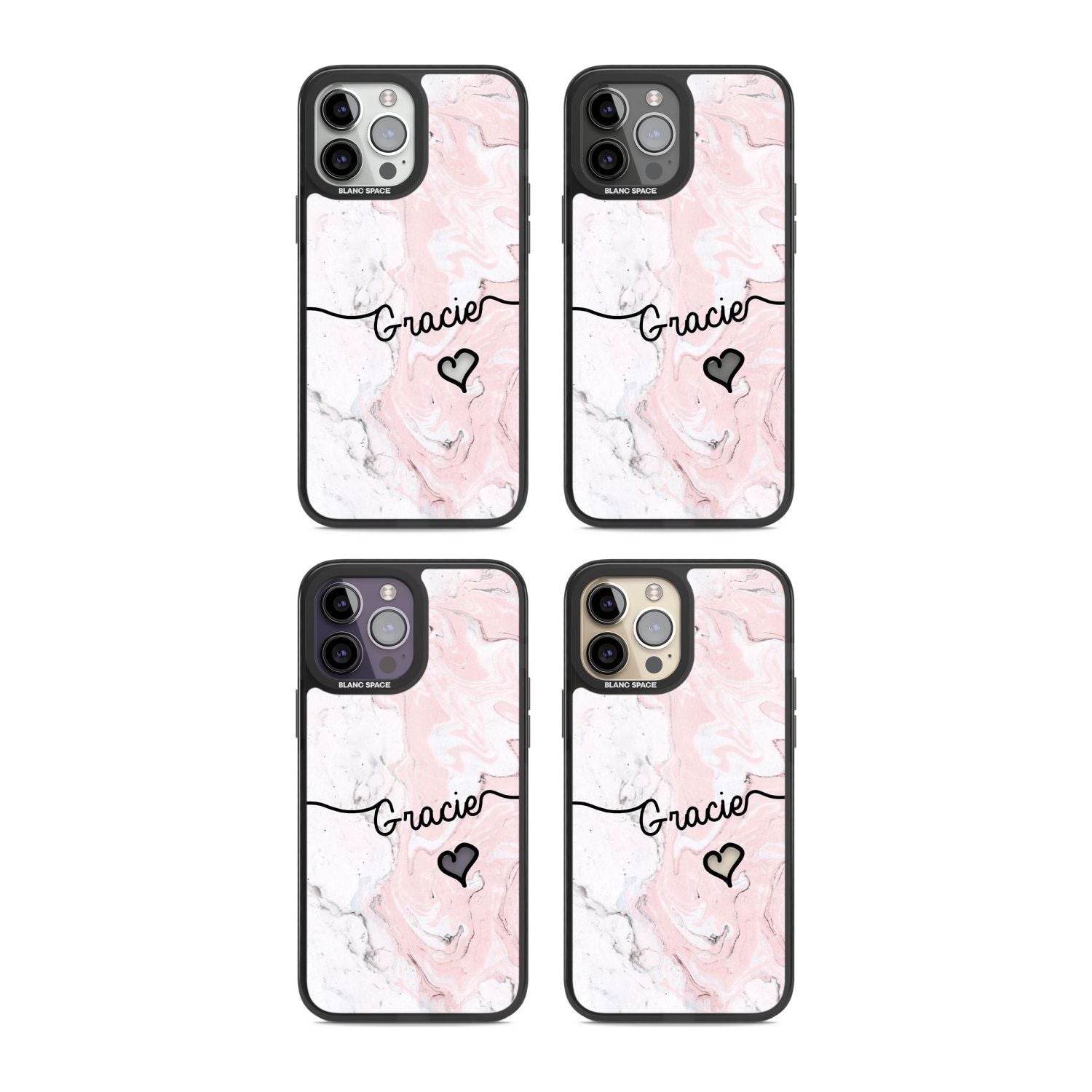 Personalised Pink Marble