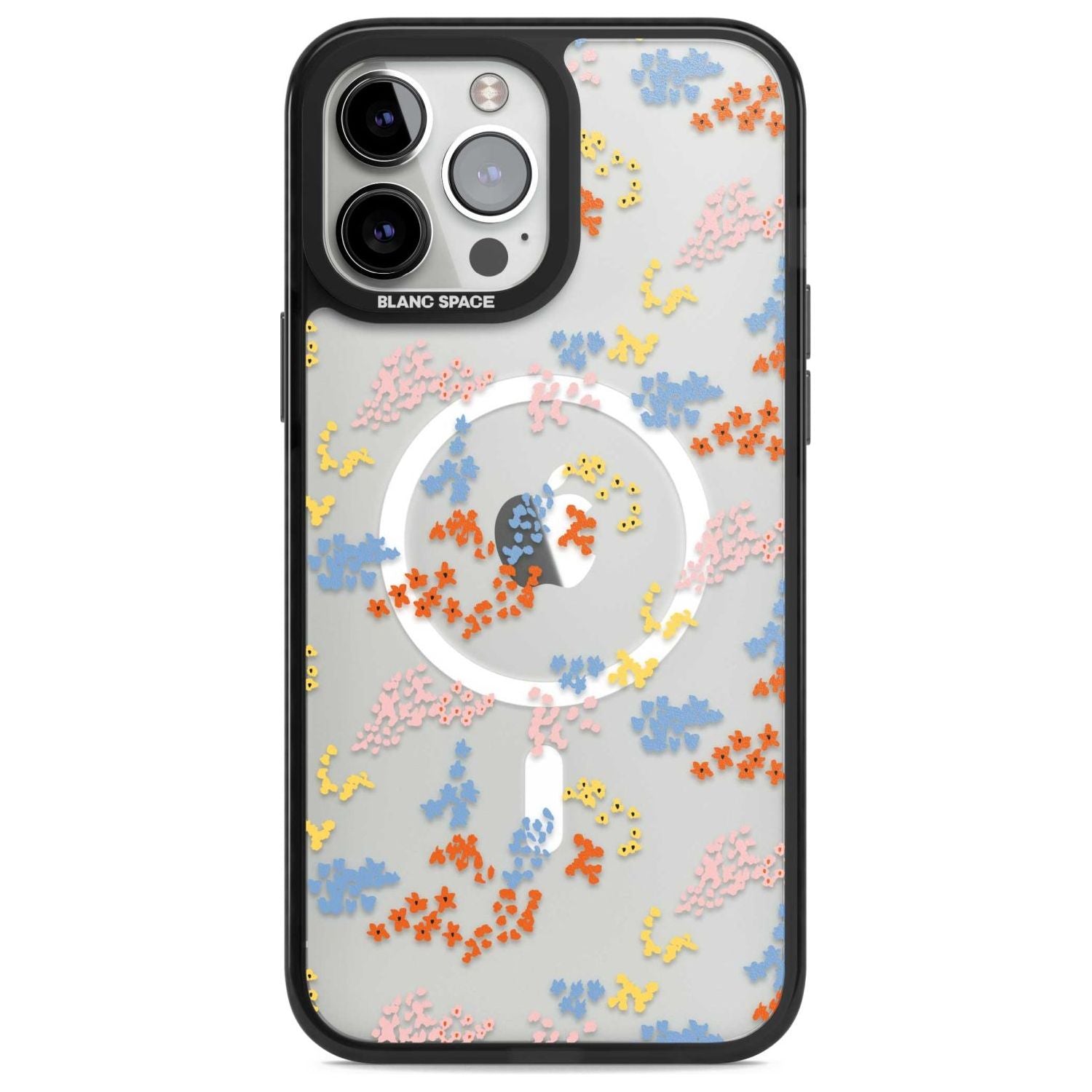 Floral Confetti: Transparent Delight