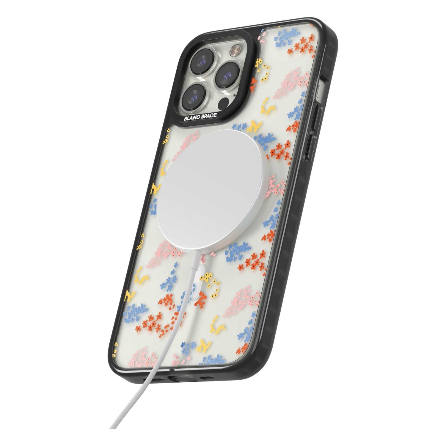 Floral Confetti: Transparent Delight