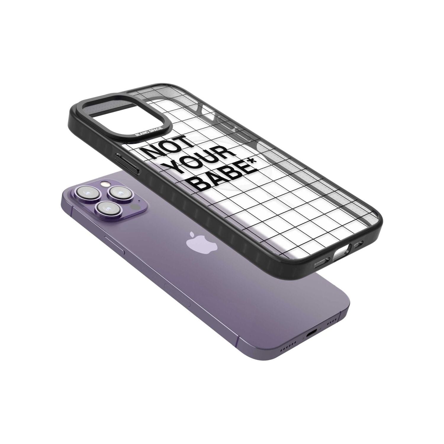 Grid Pattern Not Your Babe Phone Case iPhone 15 Pro Max / Black Impact Case,iPhone 15 Plus / Black Impact Case,iPhone 15 Pro / Black Impact Case,iPhone 15 / Black Impact Case,iPhone 15 Pro Max / Impact Case,iPhone 15 Plus / Impact Case,iPhone 15 Pro / Impact Case,iPhone 15 / Impact Case,iPhone 15 Pro Max / Magsafe Black Impact Case,iPhone 15 Plus / Magsafe Black Impact Case,iPhone 15 Pro / Magsafe Black Impact Case,iPhone 15 / Magsafe Black Impact Case,iPhone 14 Pro Max / Black Impact Case,iPhone 14 Plus /
