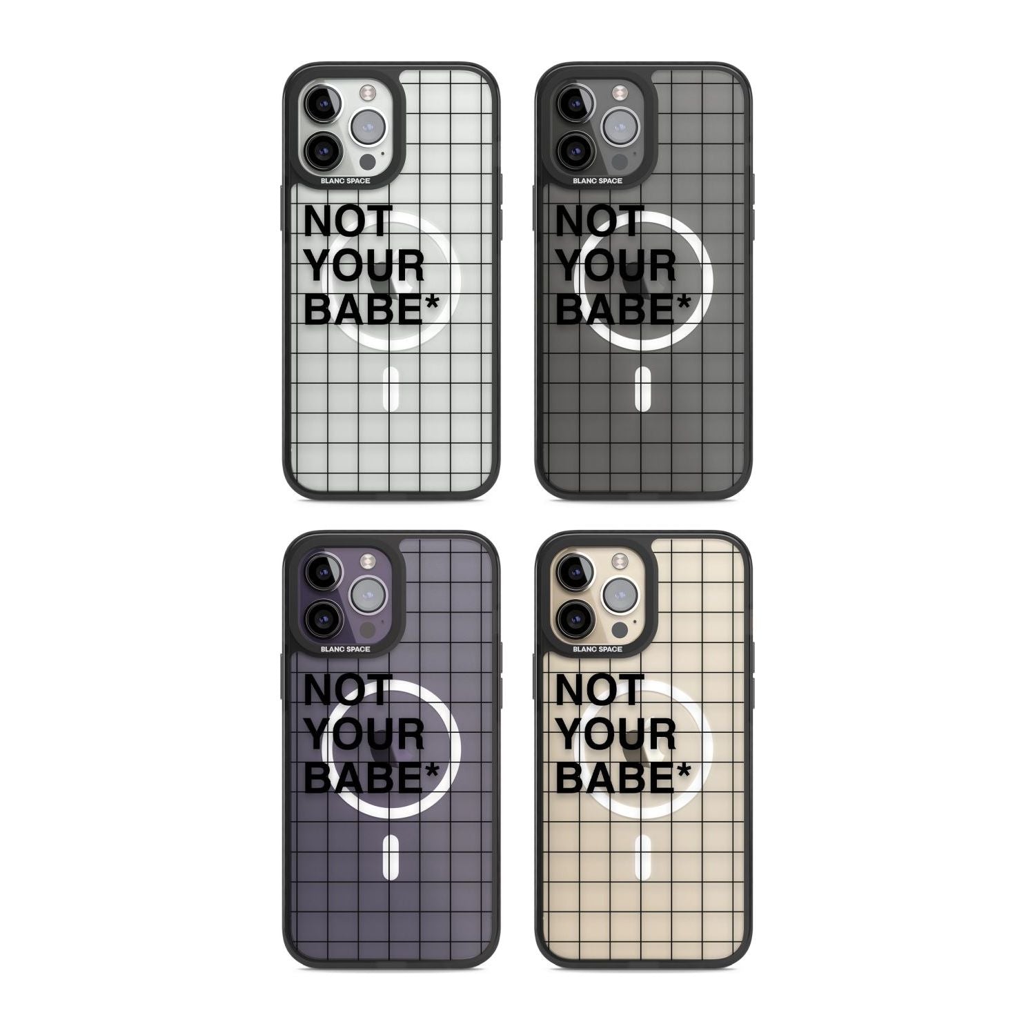Grid Pattern Not Your Babe Phone Case iPhone 15 Pro Max / Black Impact Case,iPhone 15 Plus / Black Impact Case,iPhone 15 Pro / Black Impact Case,iPhone 15 / Black Impact Case,iPhone 15 Pro Max / Impact Case,iPhone 15 Plus / Impact Case,iPhone 15 Pro / Impact Case,iPhone 15 / Impact Case,iPhone 15 Pro Max / Magsafe Black Impact Case,iPhone 15 Plus / Magsafe Black Impact Case,iPhone 15 Pro / Magsafe Black Impact Case,iPhone 15 / Magsafe Black Impact Case,iPhone 14 Pro Max / Black Impact Case,iPhone 14 Plus /