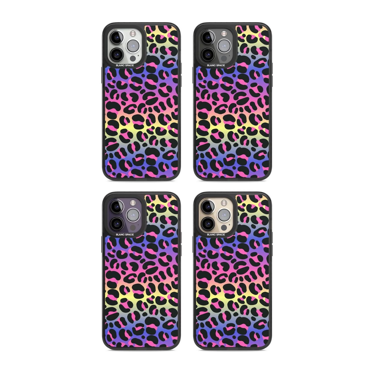 Rainbow Gradient Leopard