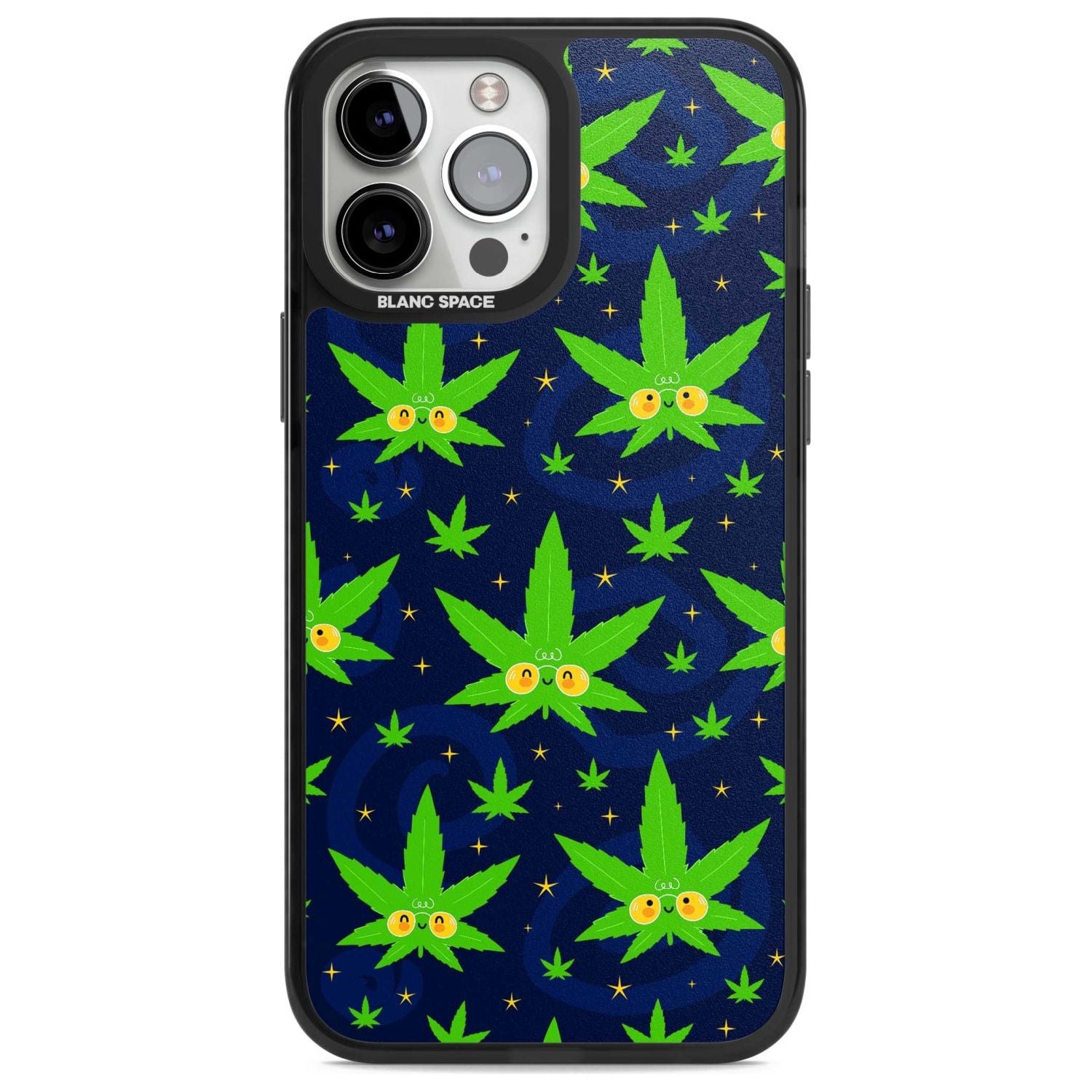 High AF Phone Case iPhone 13 Pro Max / Magsafe Black Impact Case Blanc Space