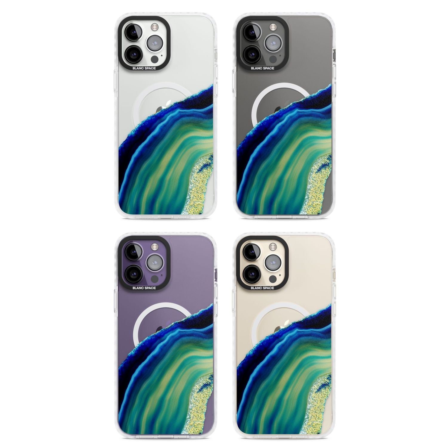 Green & Blue Emerald Geode