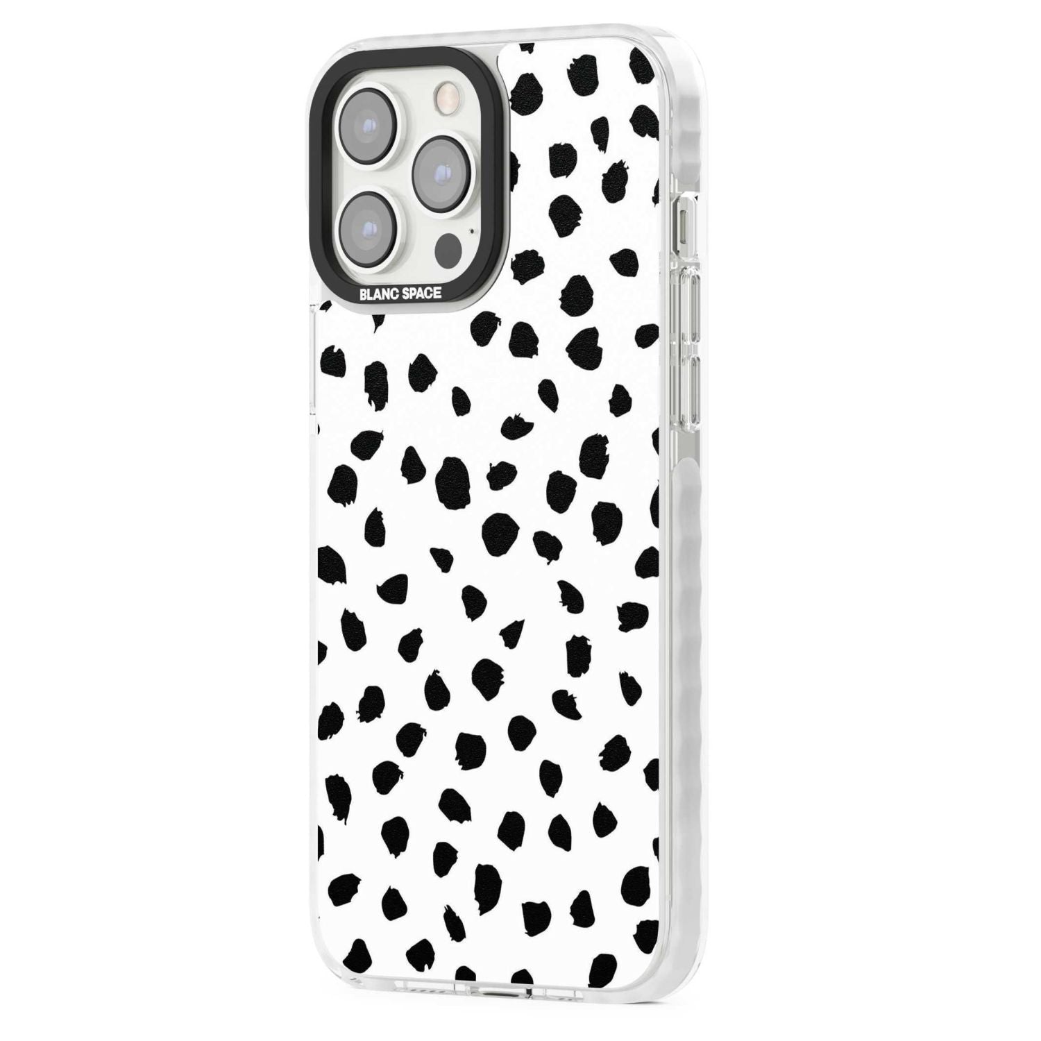 White Dalmatian Print