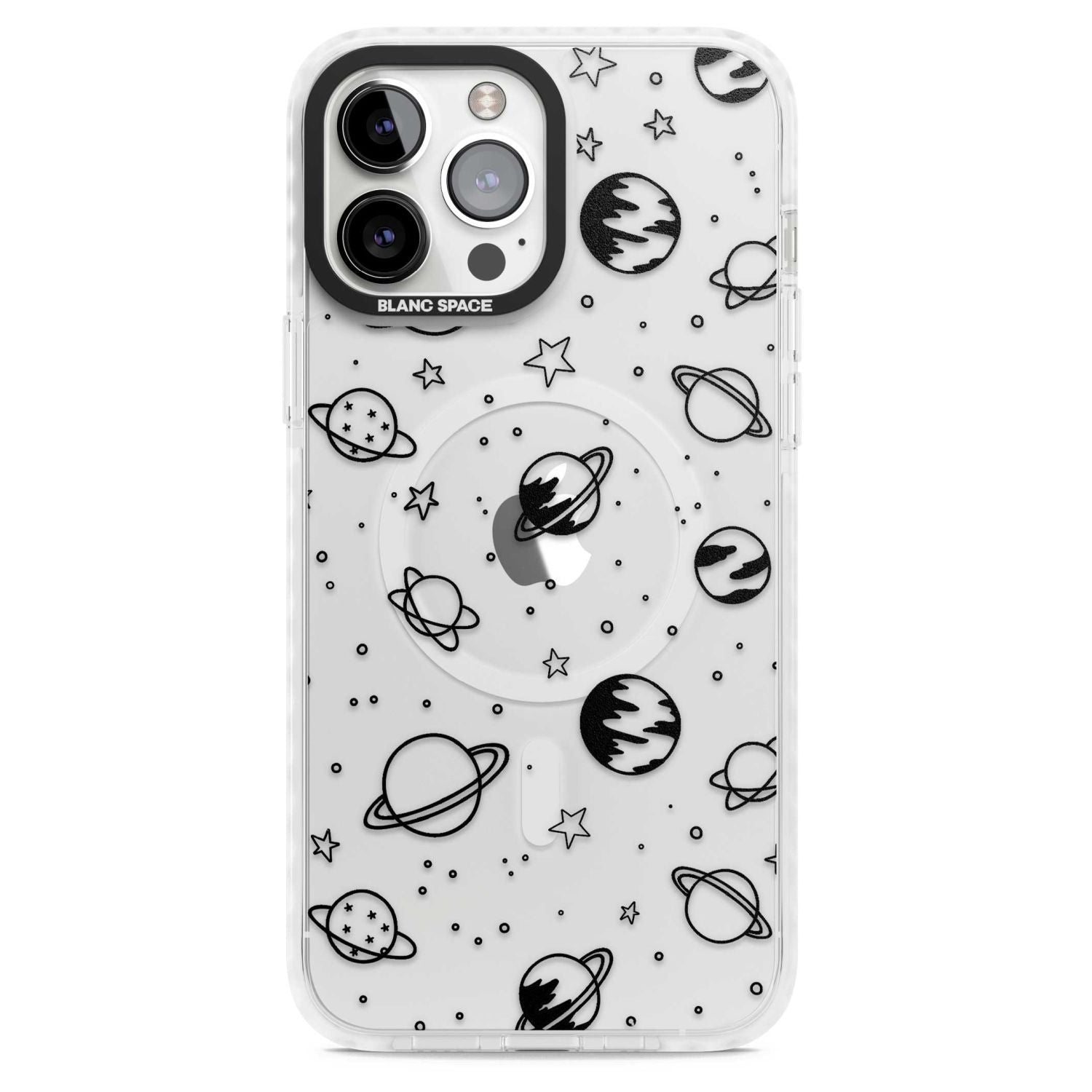 Cosmic Sketch Black Clear