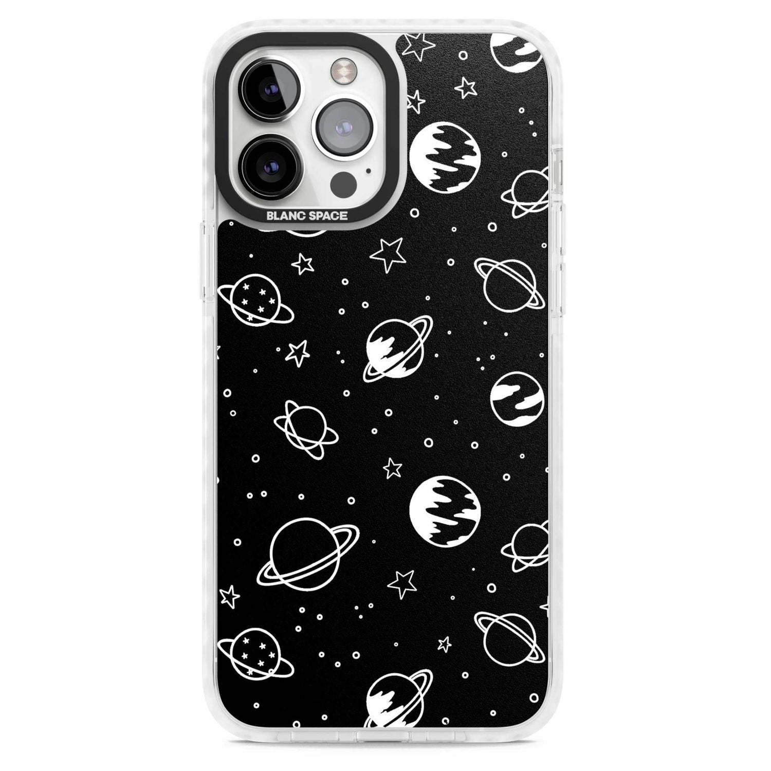 Cosmic Sketch White Black