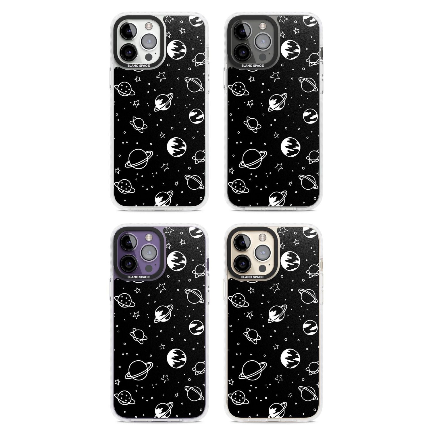 Cosmic Sketch White Black