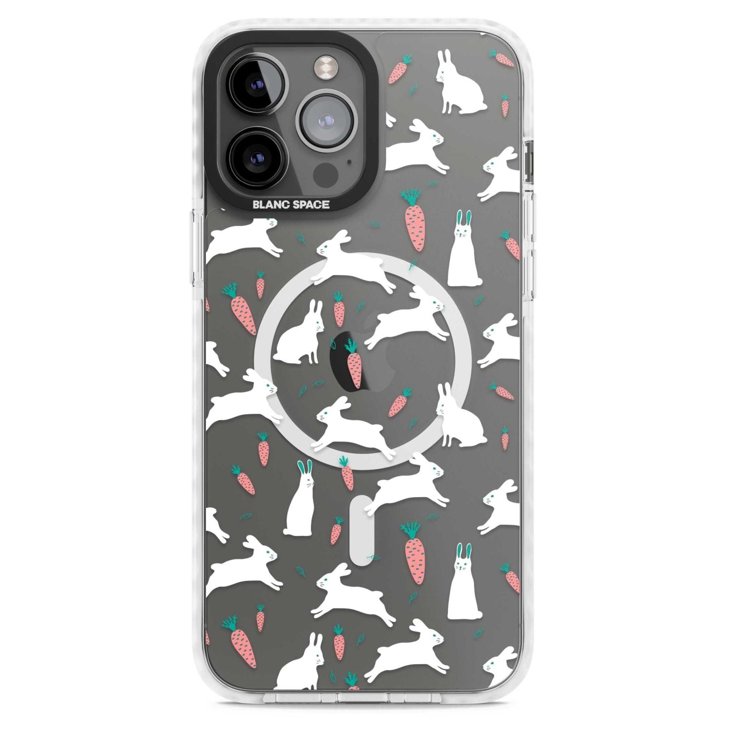 White Bunnies And Carrots