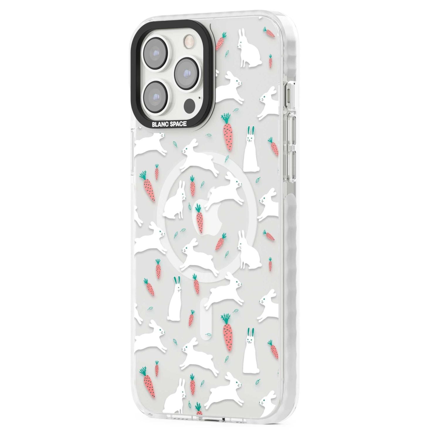 White Bunnies And Carrots