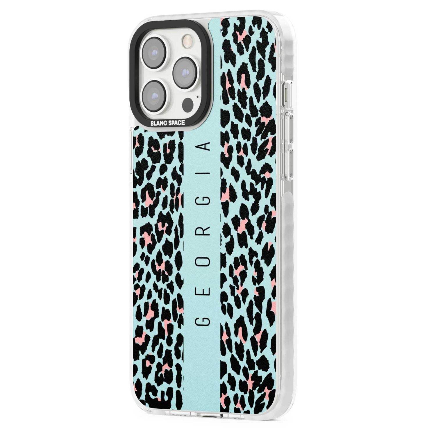 Personalised Blue Leopard