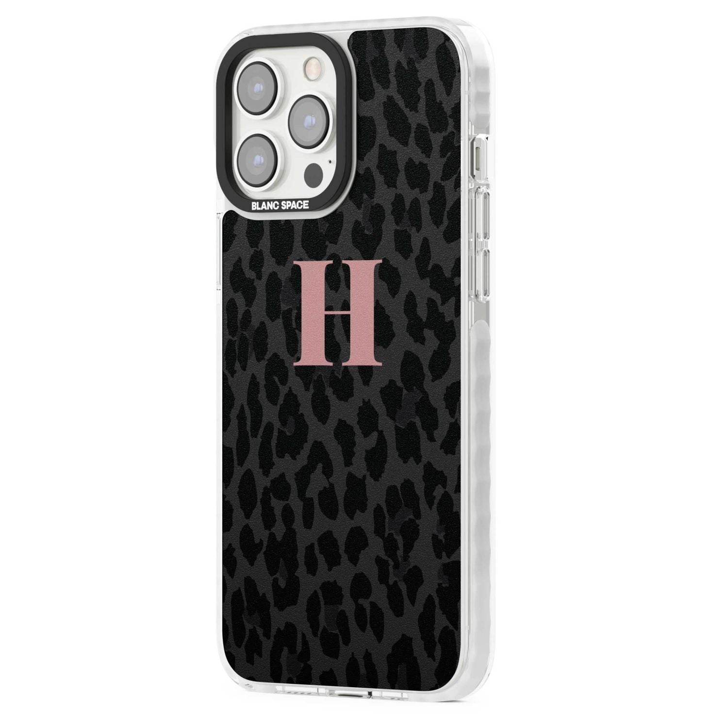 Personalised Pink Leopard Monogram
