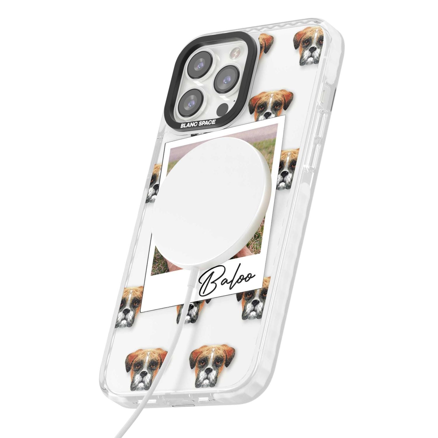 Personalised Boxer Instant Camera Photo