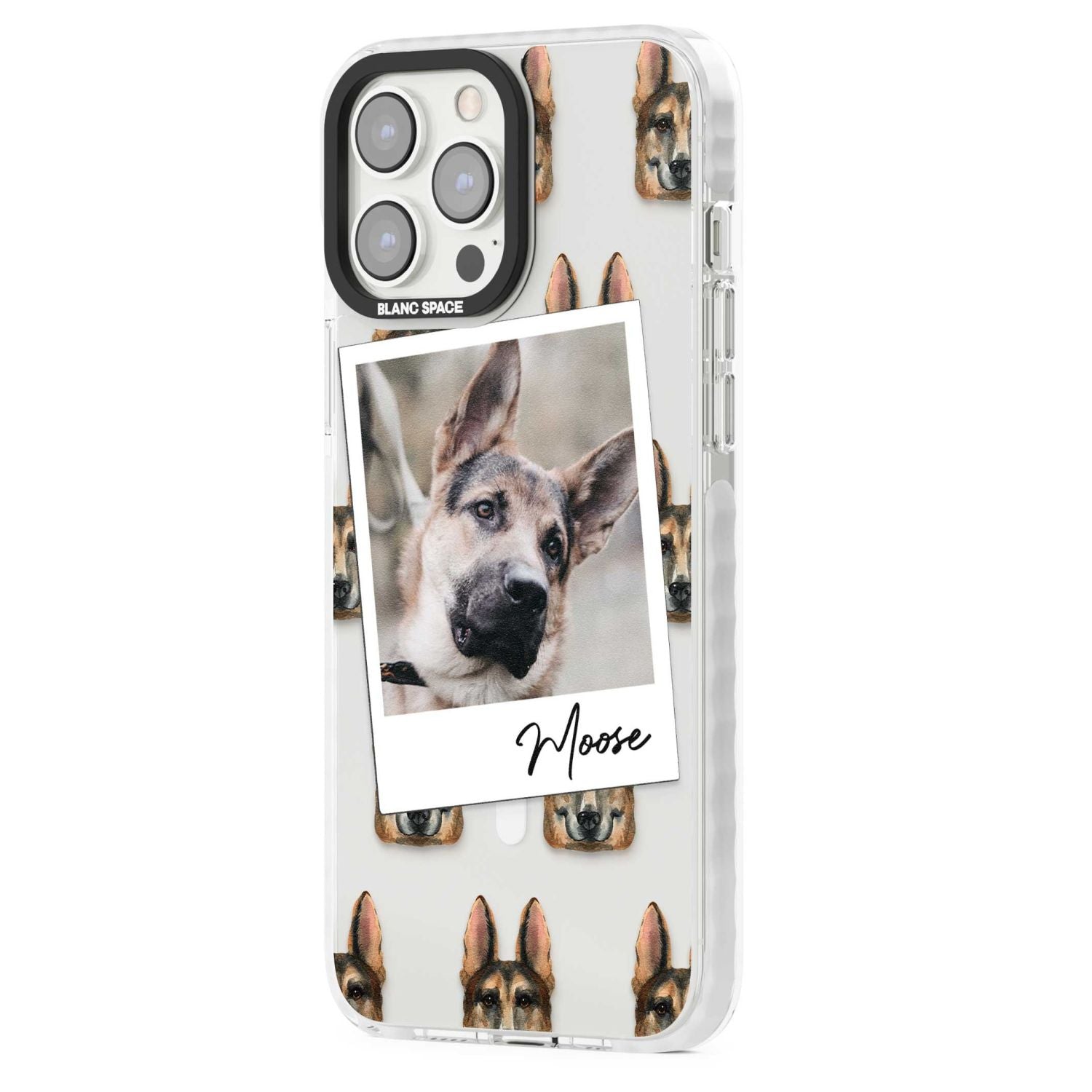 Personalised German Shepherd Instant Camera Photo