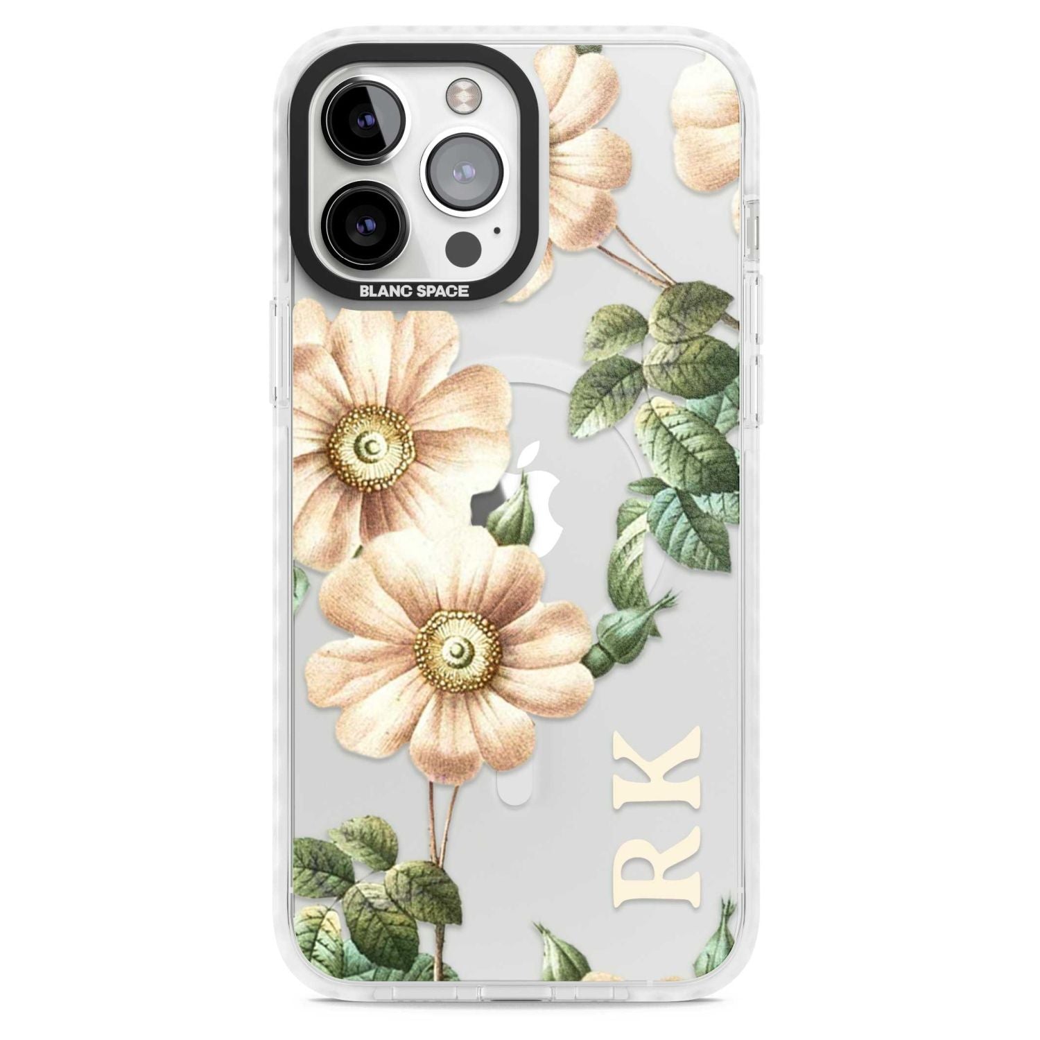 Personalised Vintage Floral Anemone