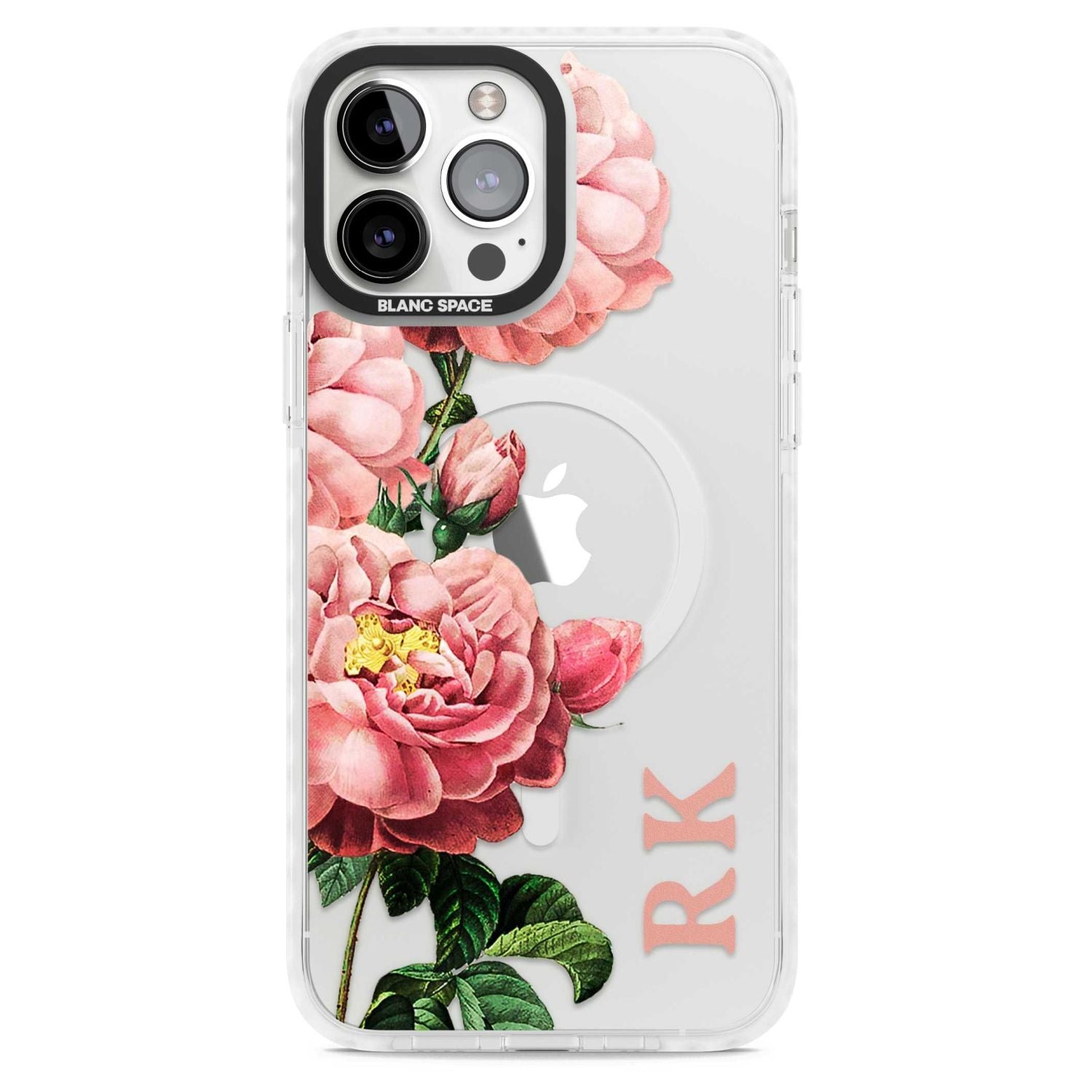 Personalised Vintage Floral Peonies