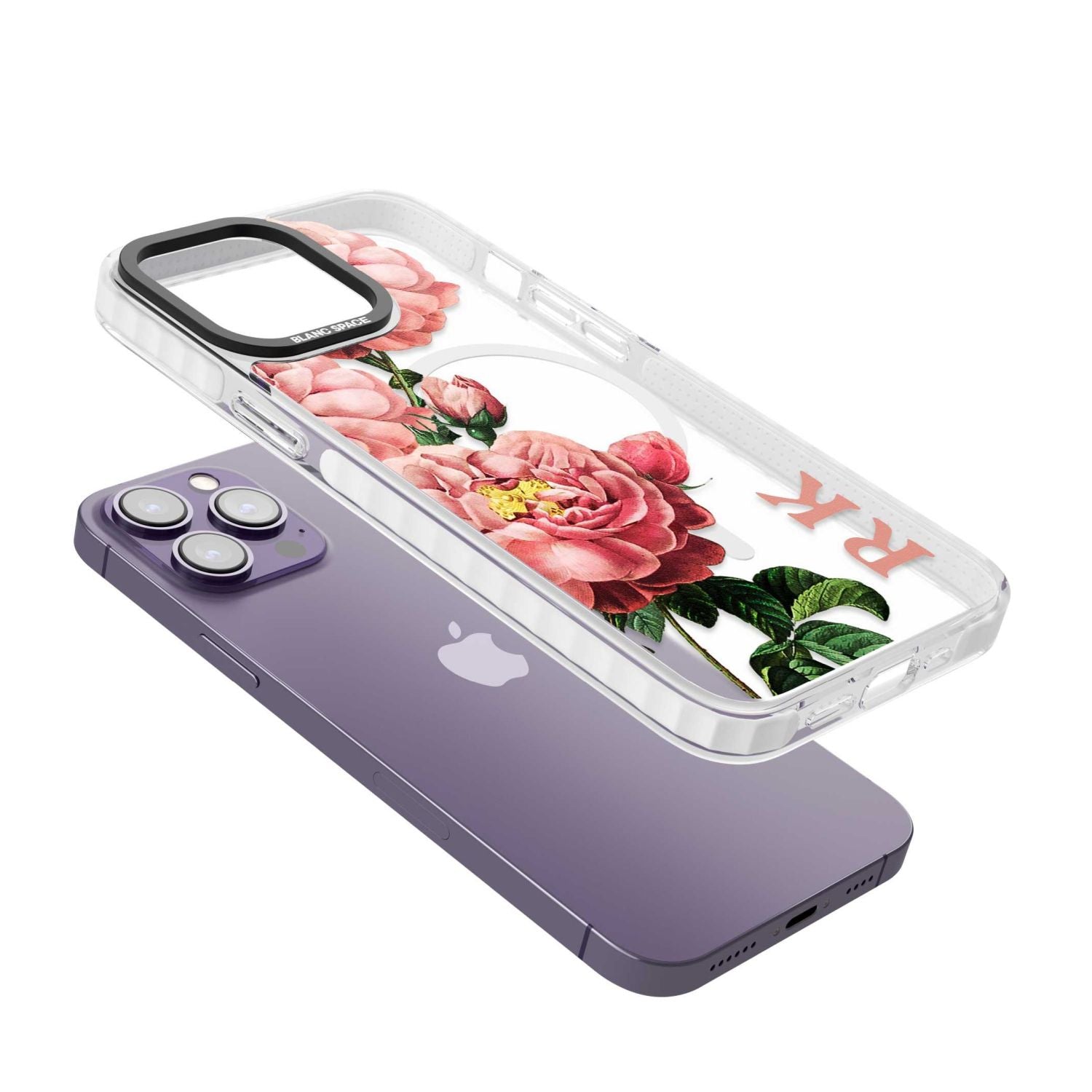 Personalised Vintage Floral Peonies