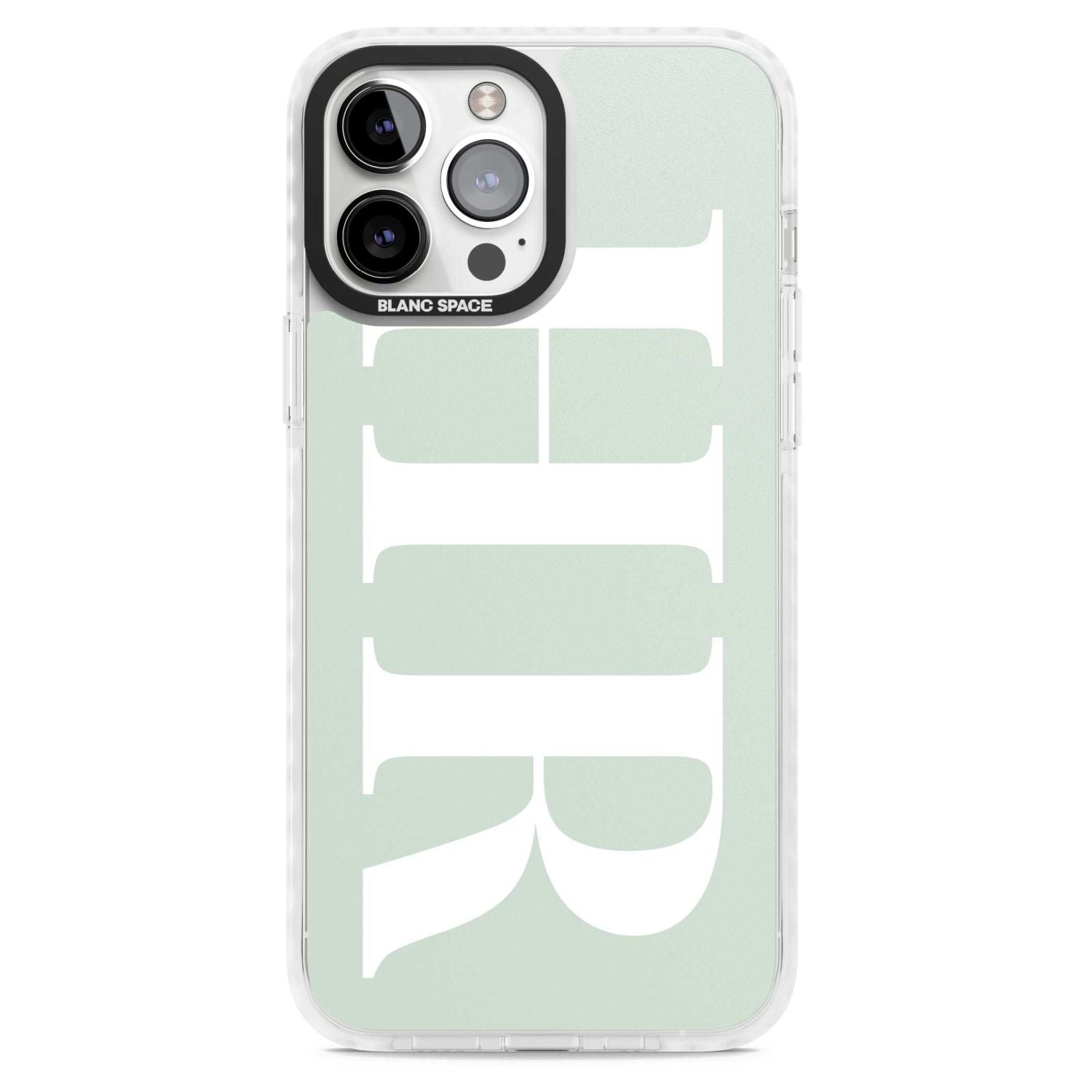 Personalised White & Seafoam Green Letters