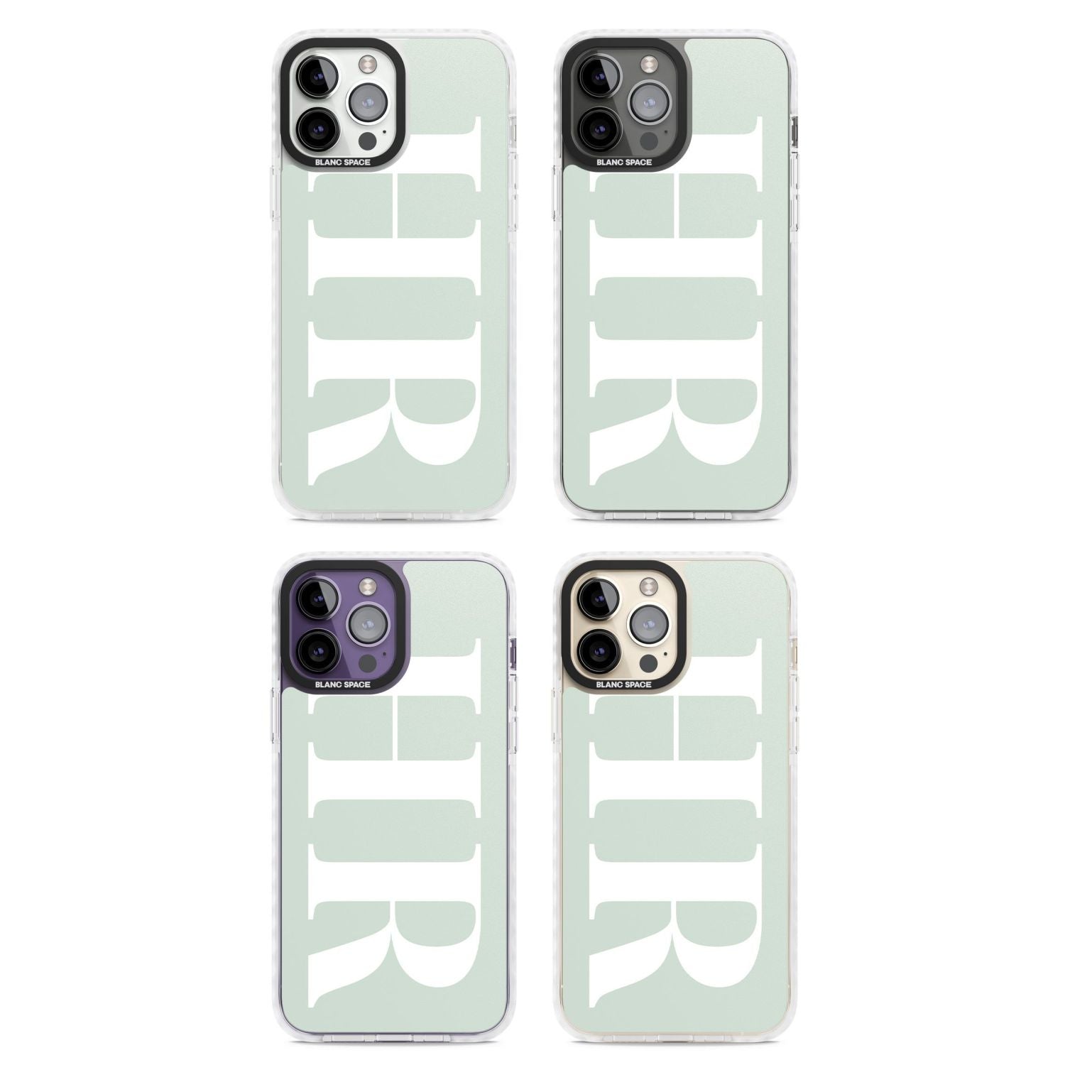 Personalised White & Seafoam Green Letters