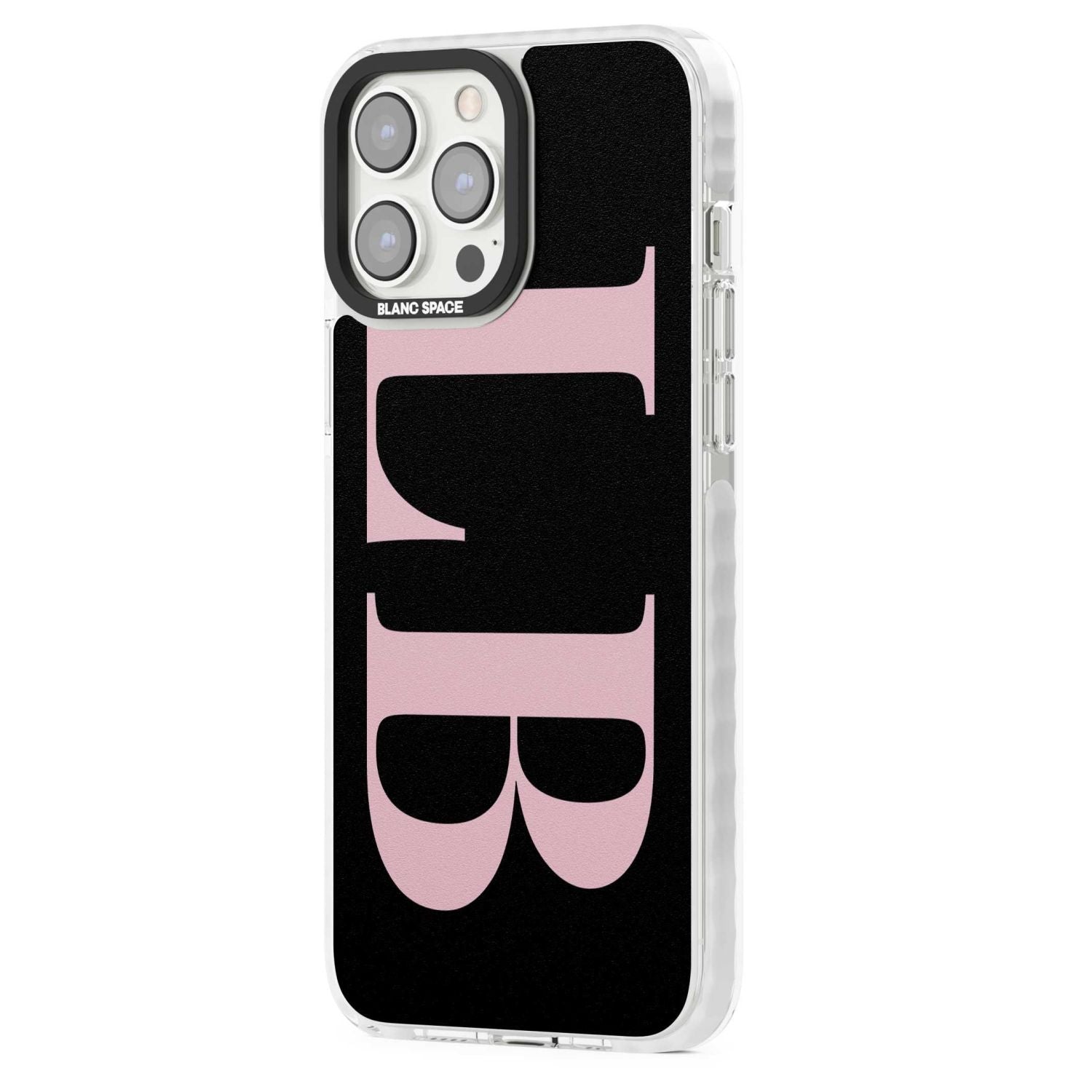 Personalised Pink & Black Green Letters