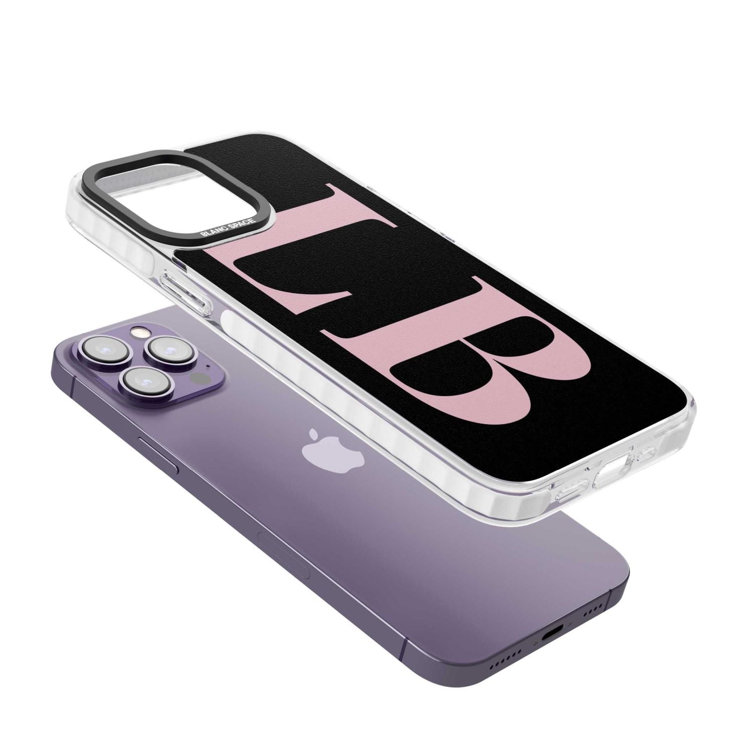 Personalised Pink & Black Green Letters