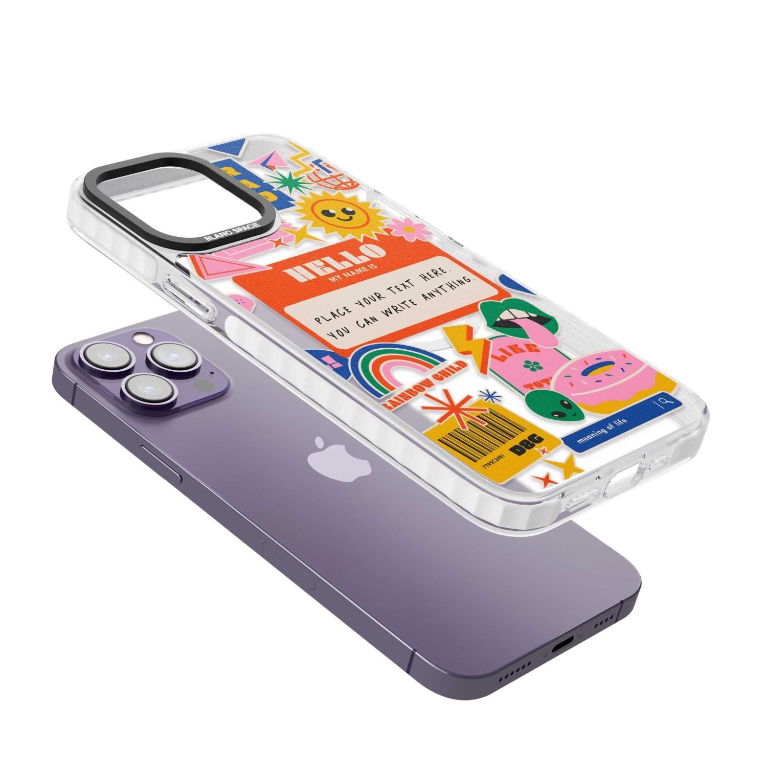Personalised Retro Vibes Sticker