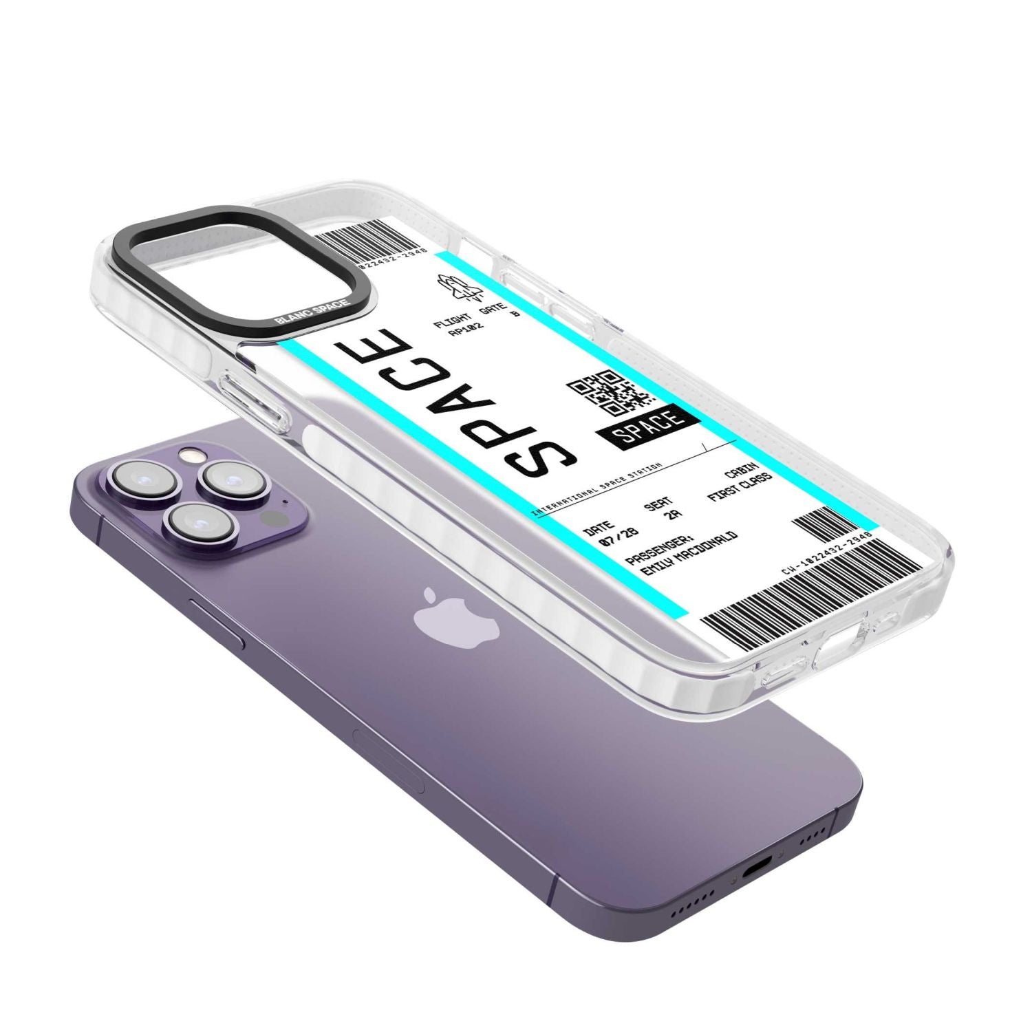 Personalised Space Travel Ticket