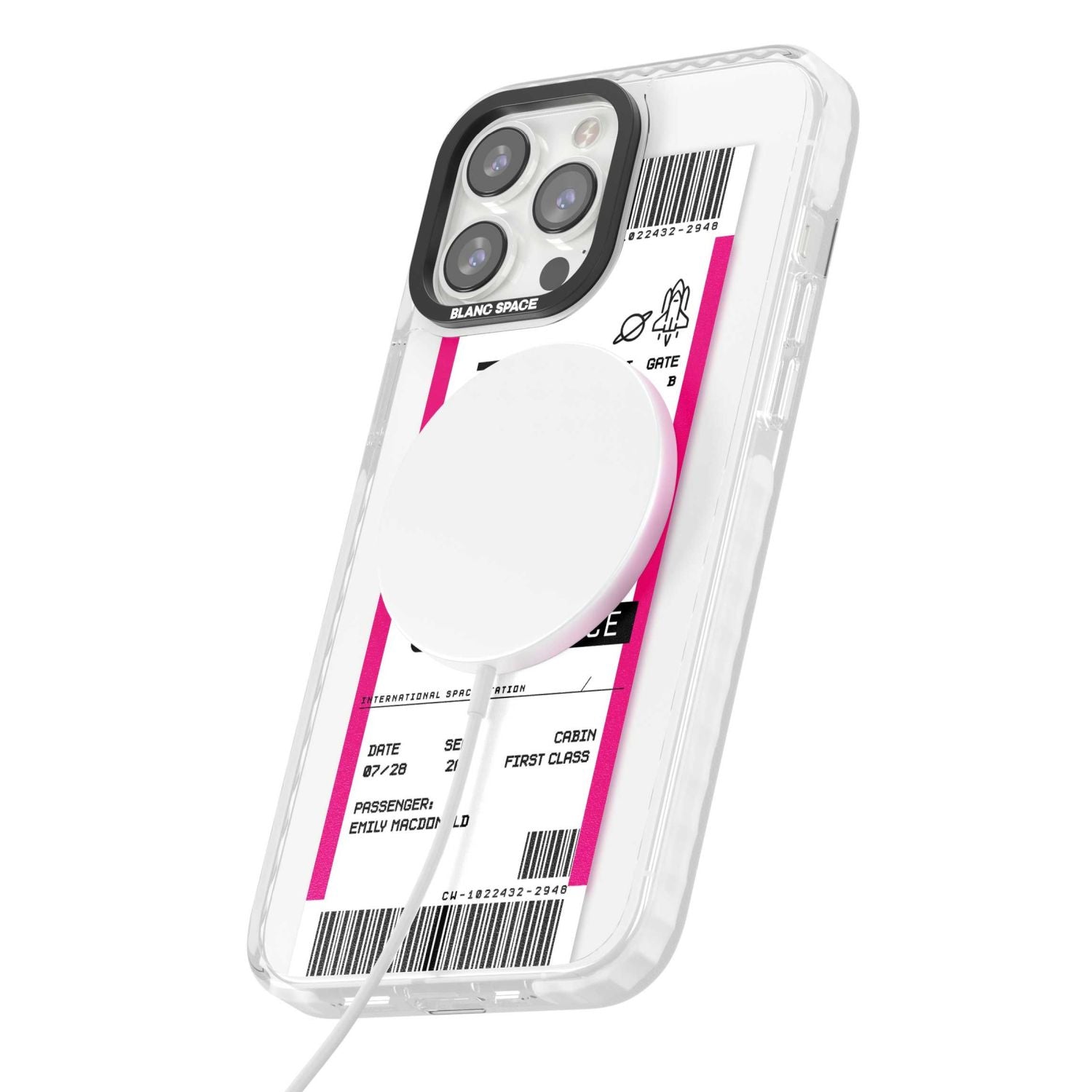 Personalised Saturn Travel Ticket