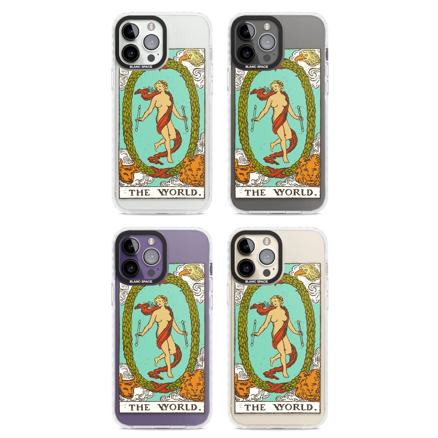 Personalised The World Tarot Card (Color)