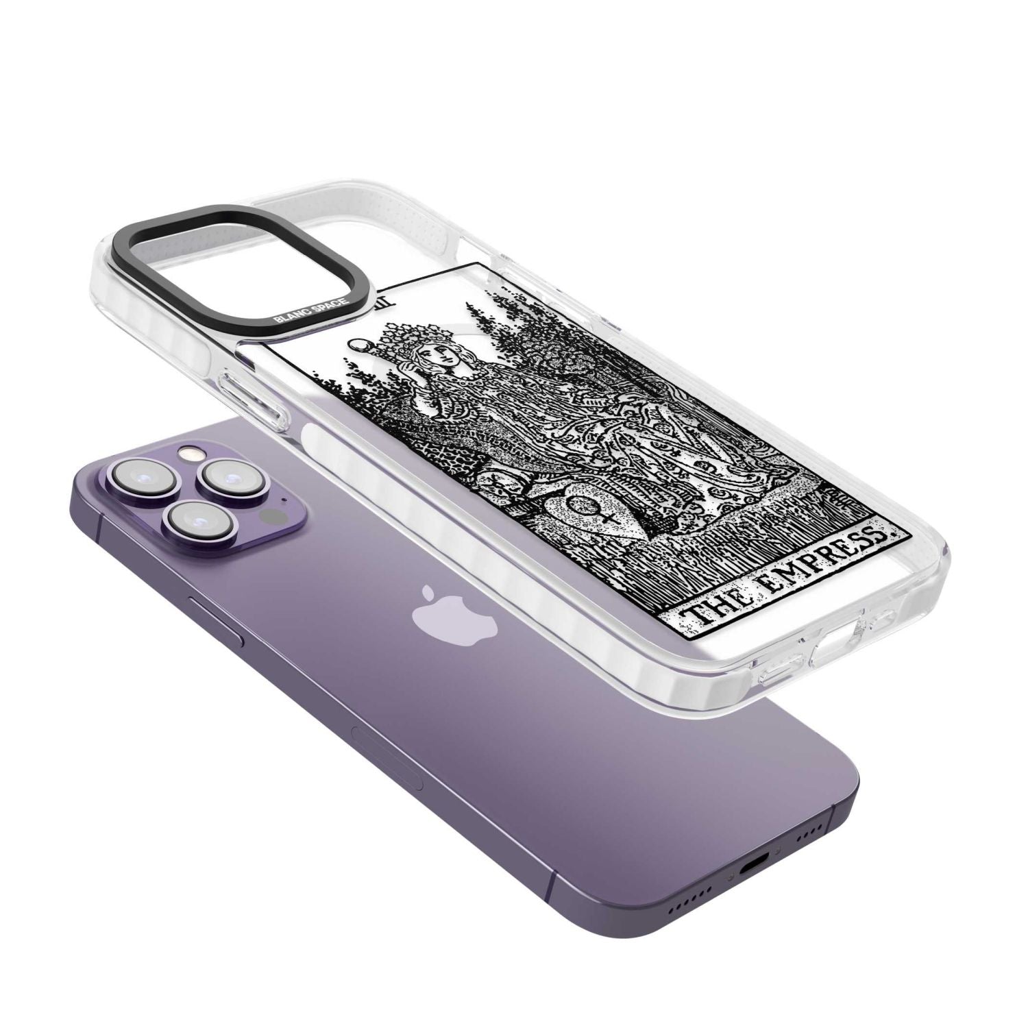 Personalised The Empress Tarot Card (Clear)