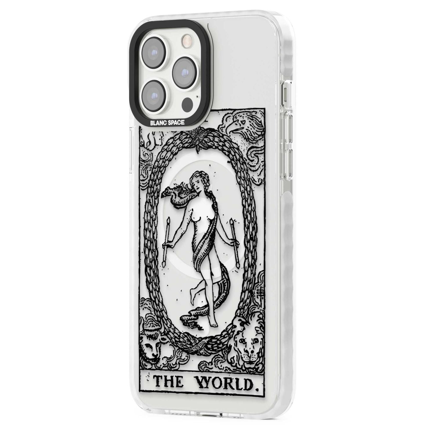 Personalised The World Tarot Card (Clear)