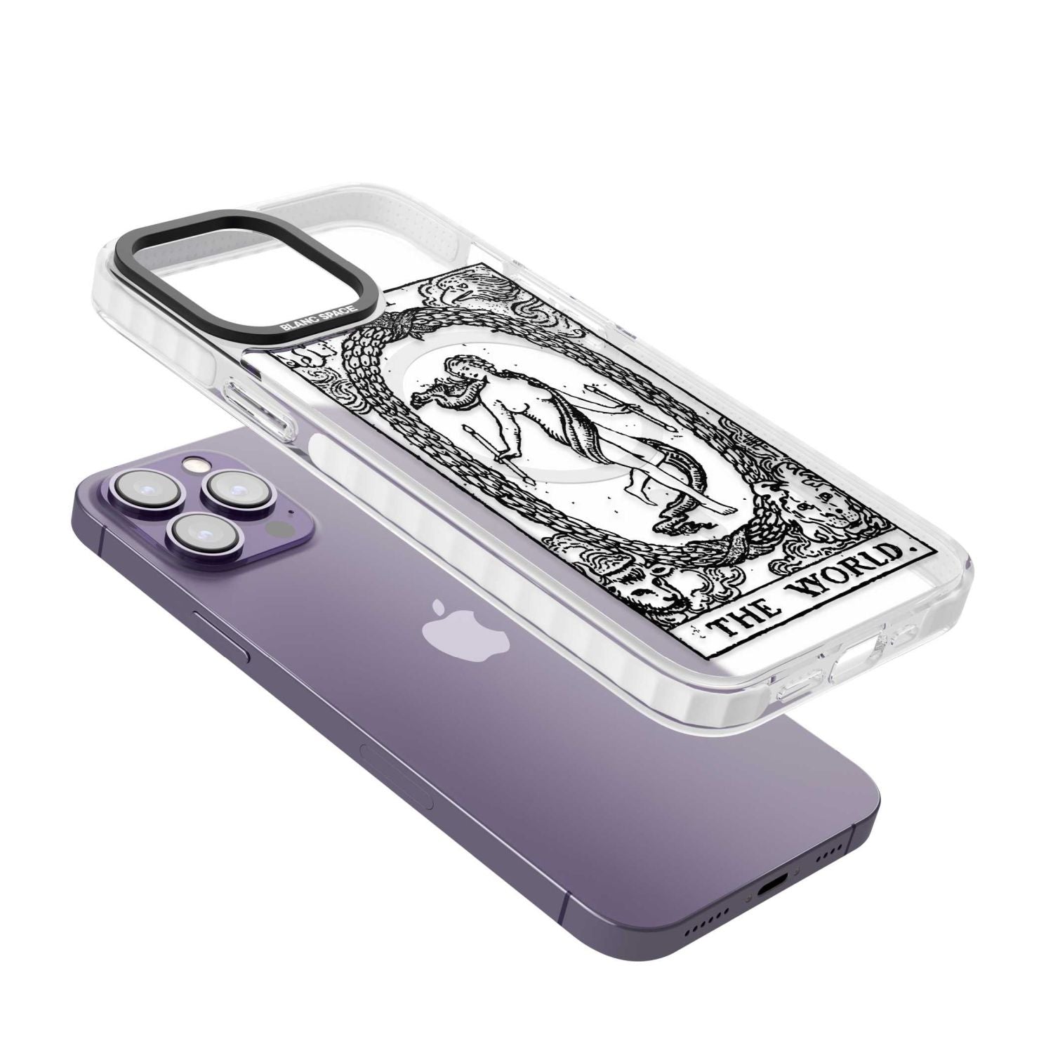 Personalised The World Tarot Card (Clear)