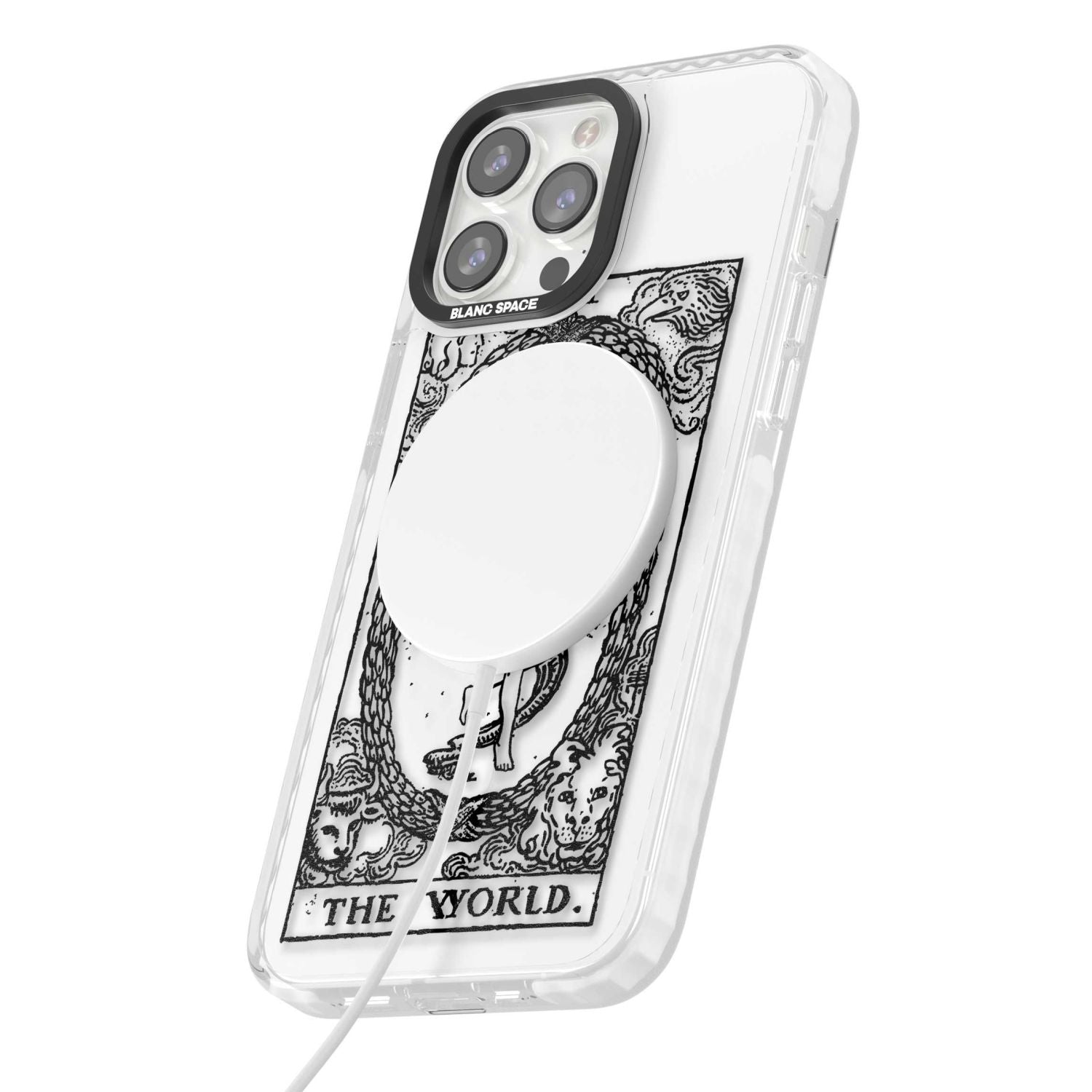 Personalised The World Tarot Card (Clear)