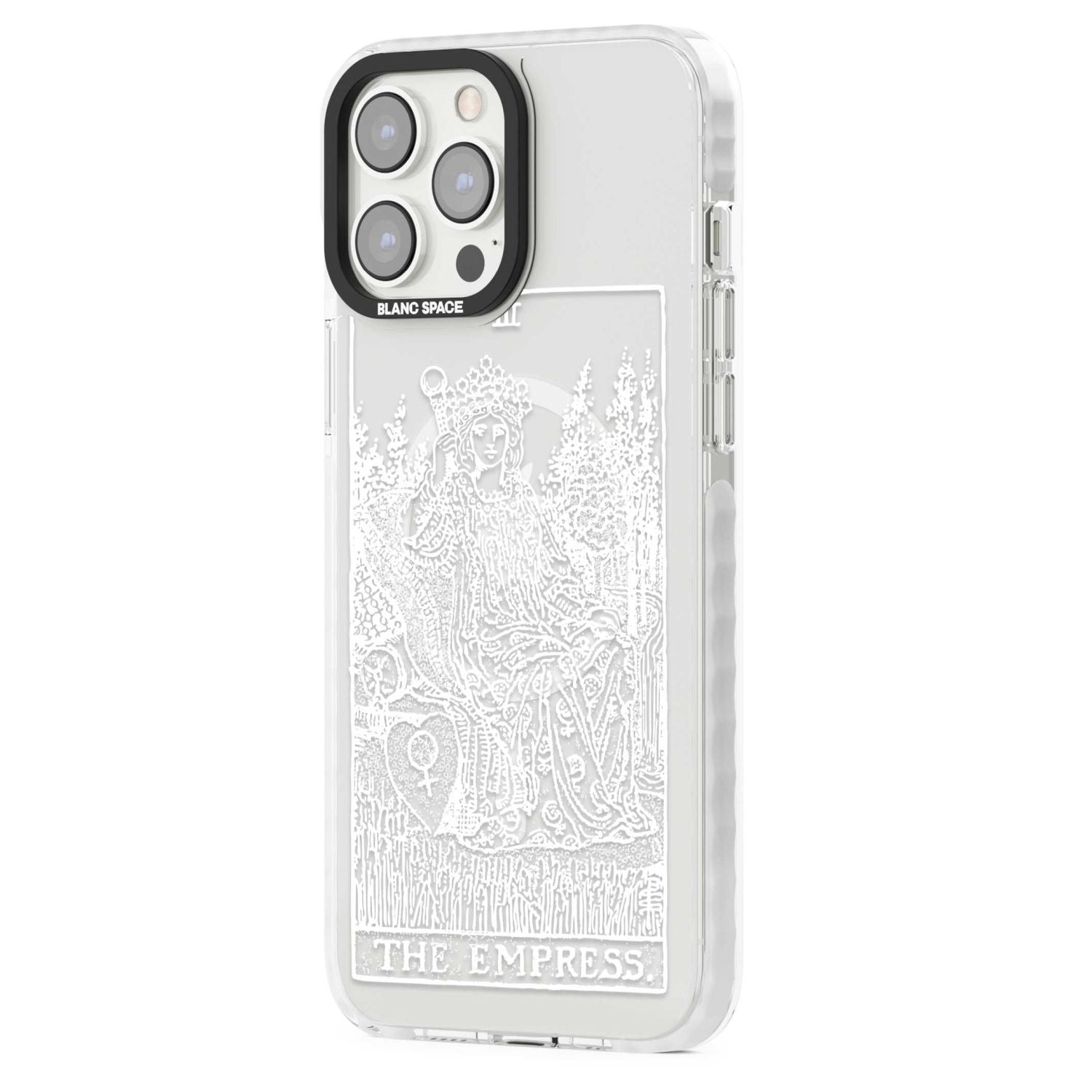Personalised The Empress Tarot Card (White)