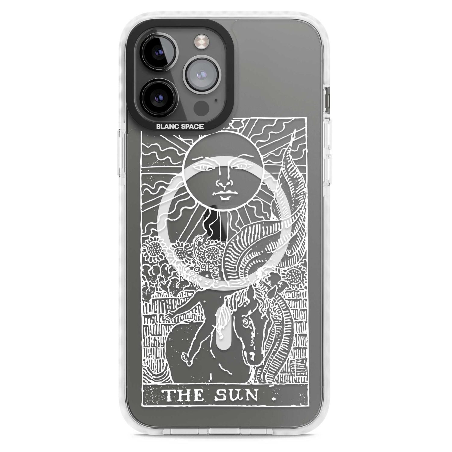 Personalised The Sun Tarot Card (White)