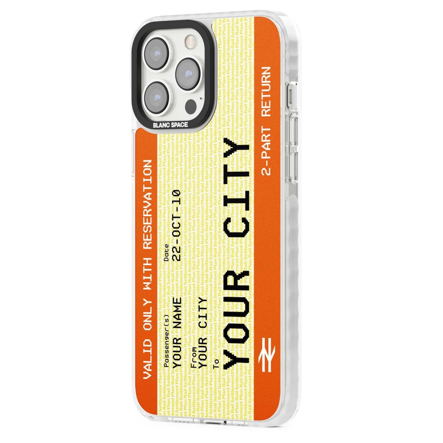Personalised Create Your Own Train Ticket
