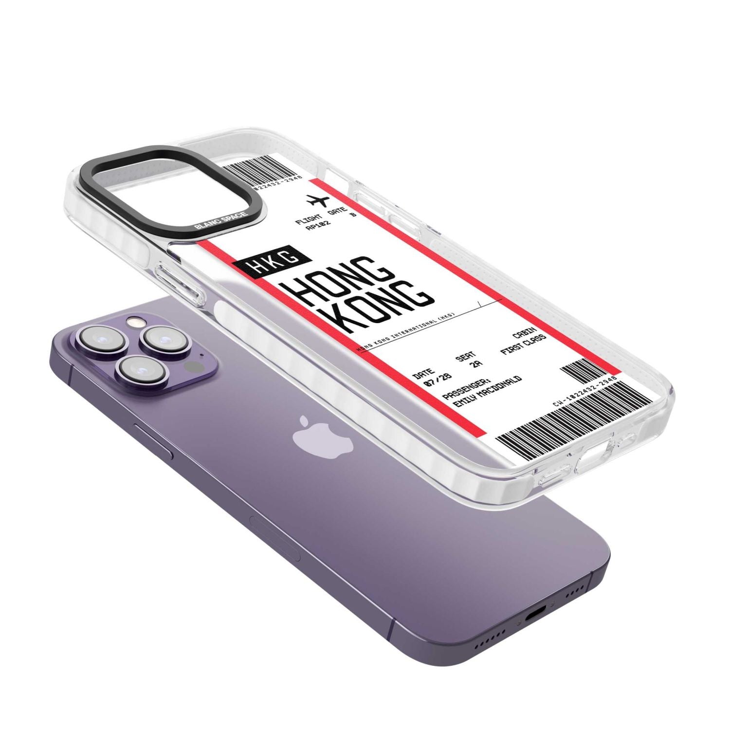 Personalised Hong Kong Boarding Pass