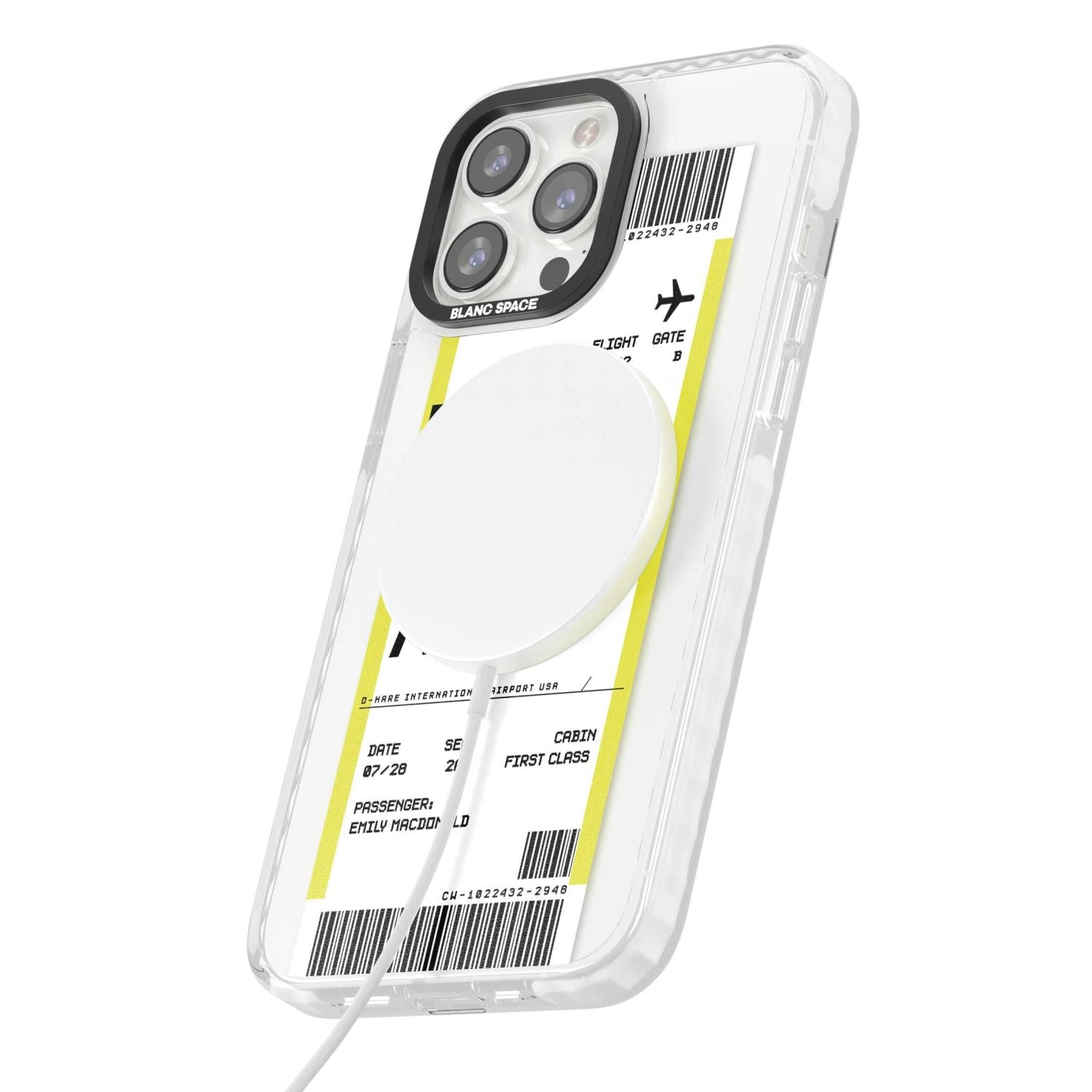 Personalised Chicago Boarding Pass