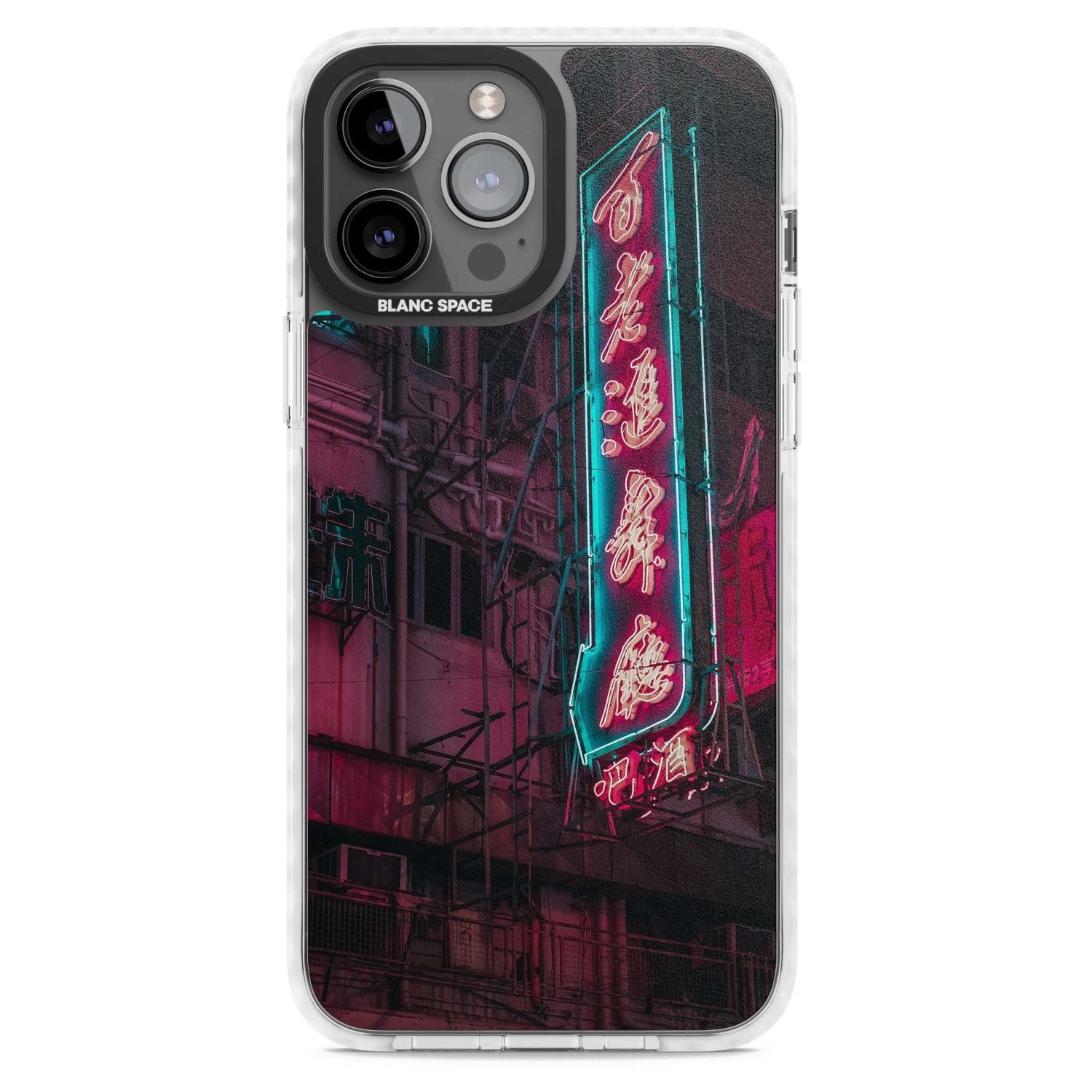 Neon Kanji Cityscape