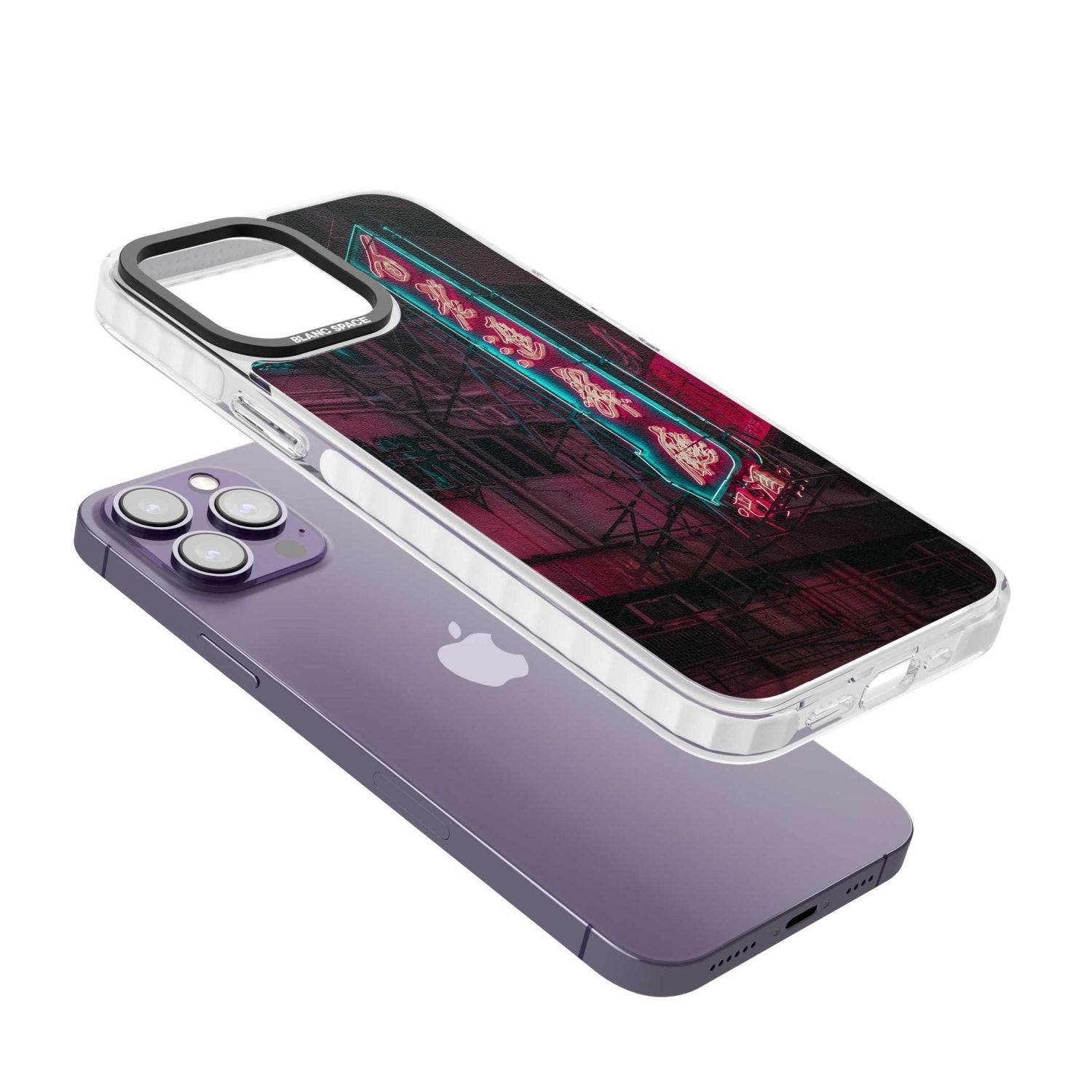 Neon Kanji Cityscape