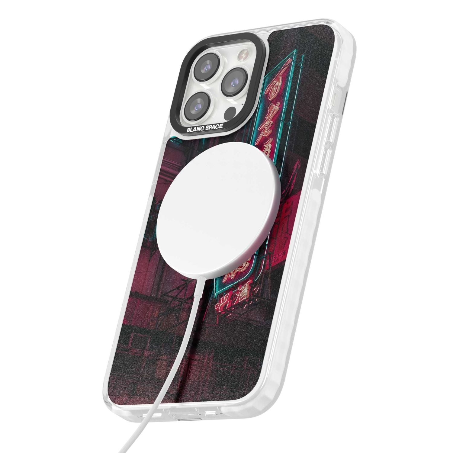 Neon Kanji Cityscape