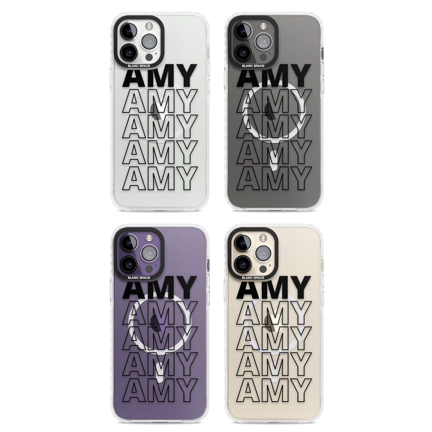 Personalised Bold Name Repetition